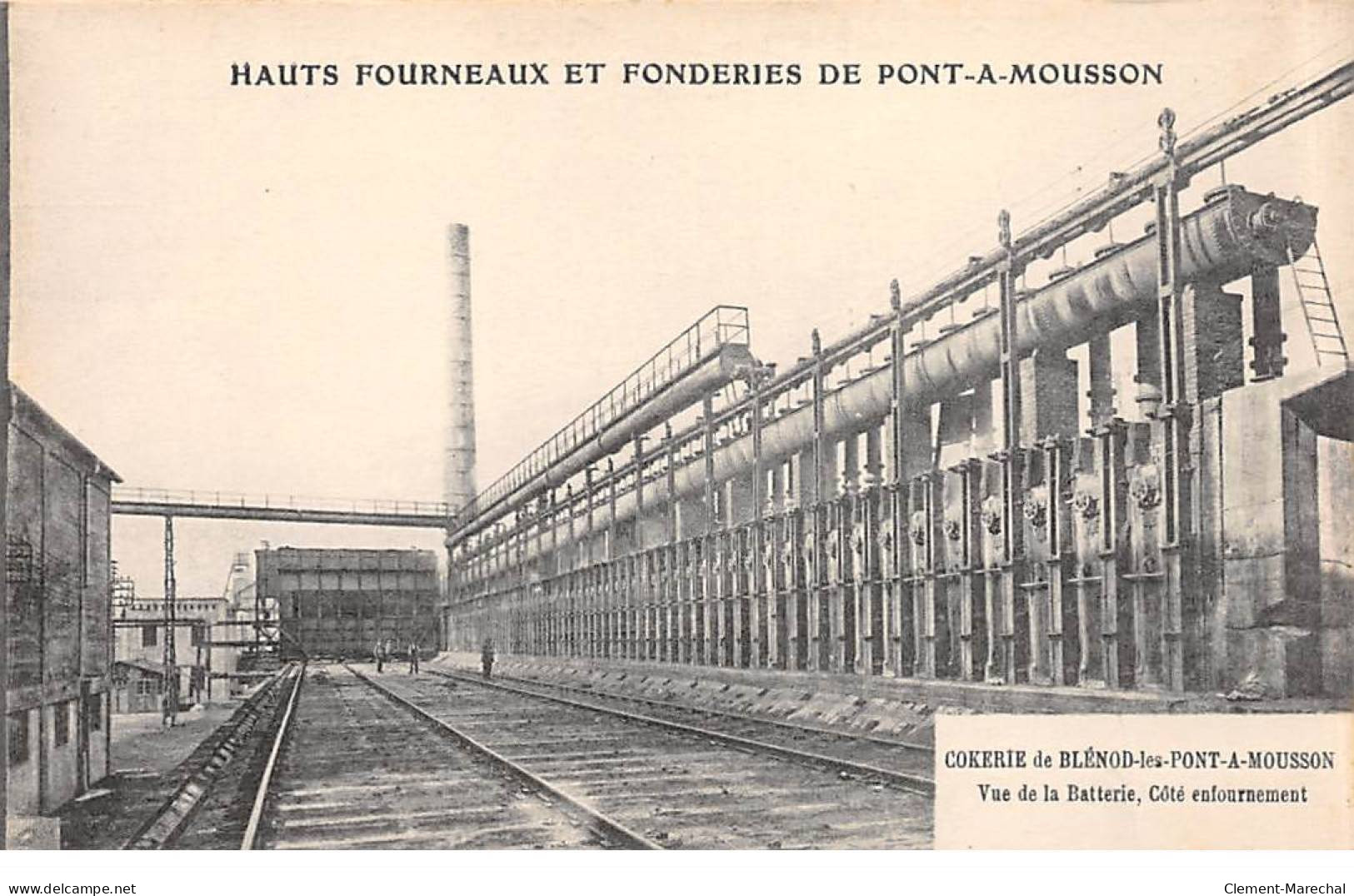 Société Anonyme Des Hauts Fourneaux De PONT A MOUSSON - Cokerie De BLENOD - Très Bon état - Pont A Mousson