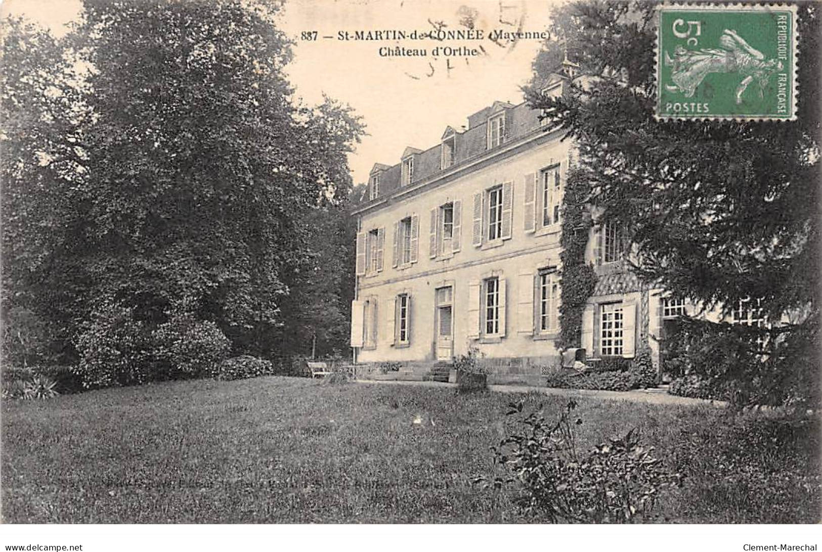 SAINT MARTIN DE CONNEE - Château D'Orthe - état - Sonstige & Ohne Zuordnung