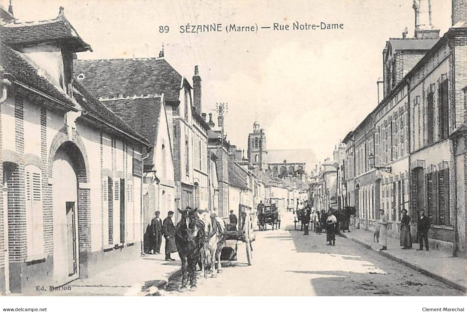 SEZANNE - Rue Notre Dame - Très Bon état - Sezanne