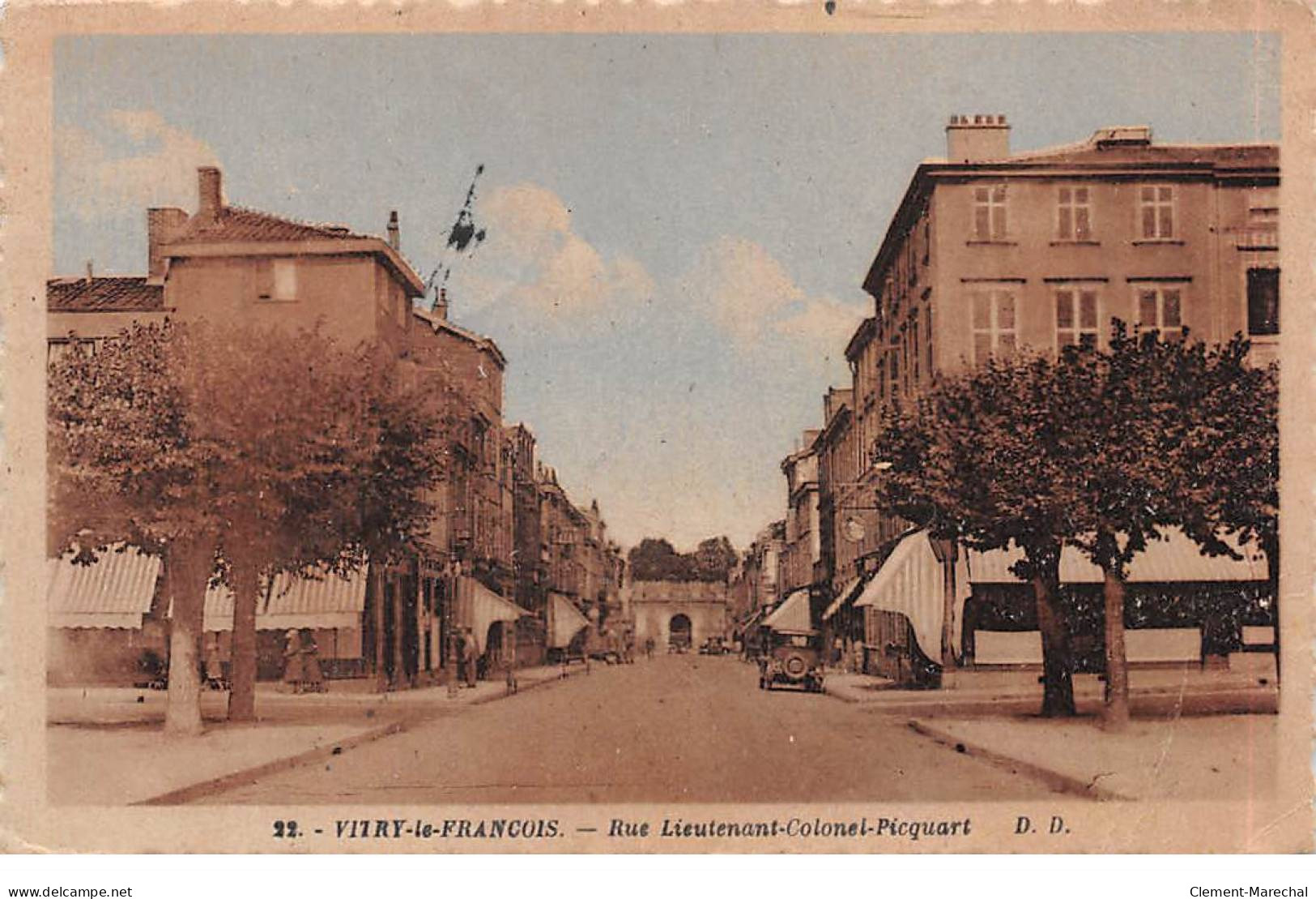 VITRY LE FRANCOIS - Rue Lieutenant Colonel Picquart - état - Vitry-le-François