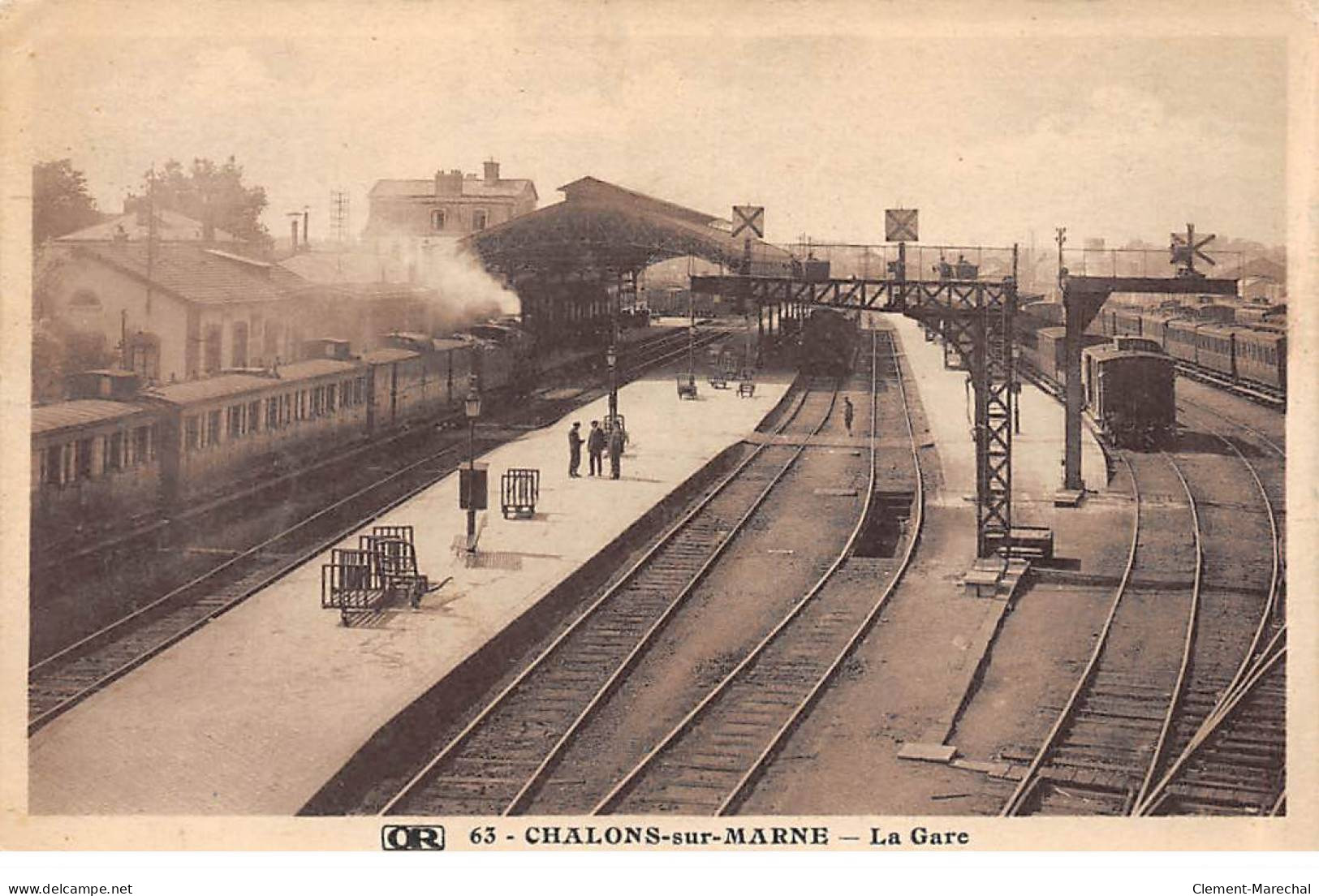 CHALONS SUR MARNE - La Gare - Très Bon état - Châlons-sur-Marne