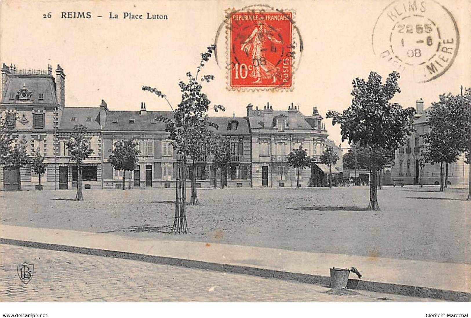 REIMS - La Place Luton - Très Bon état - Reims