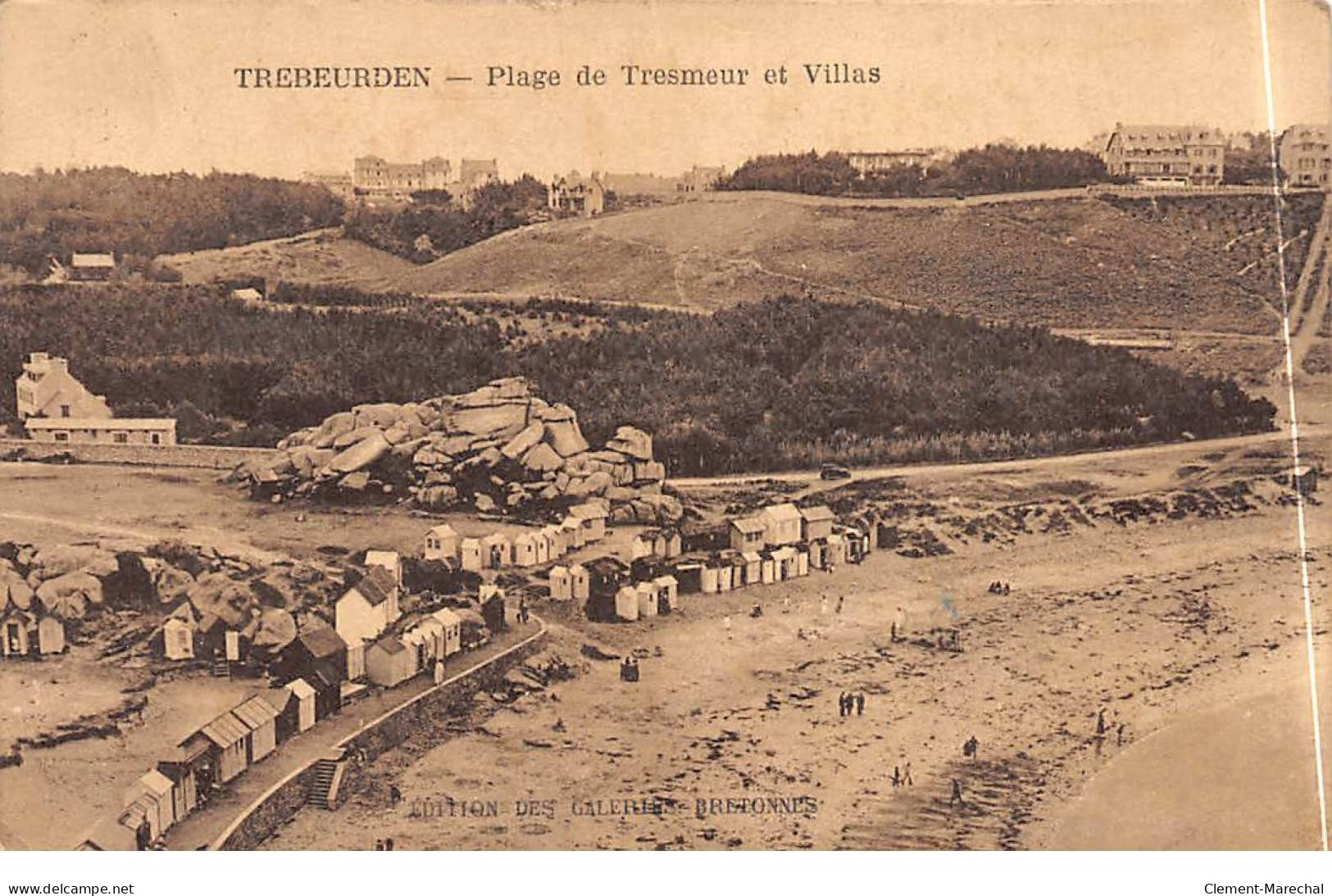 TREBEURDEN - Plage De Tresmeur Et Villas - état - Trébeurden