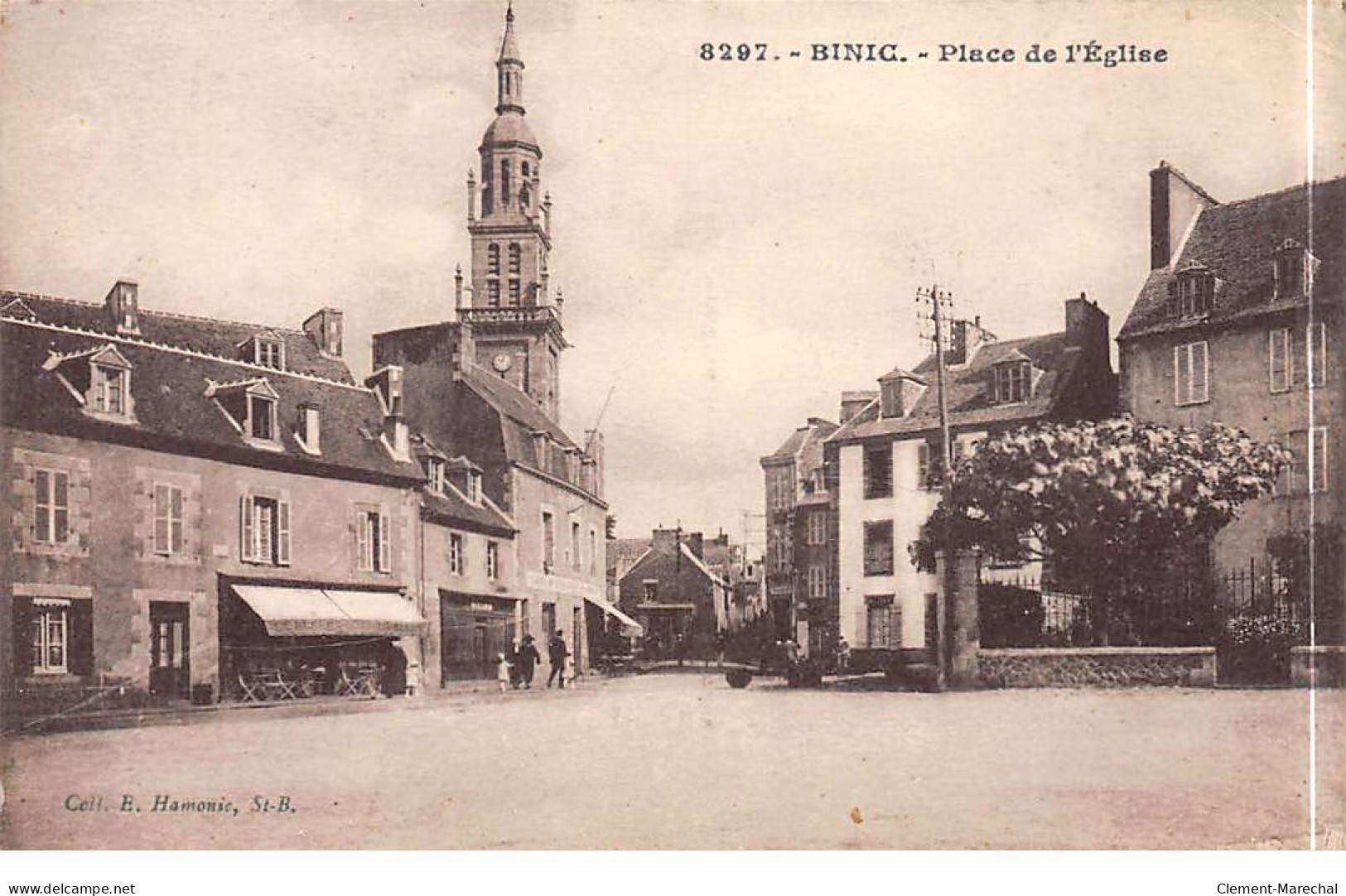 BINIC - Place De L'Eglise - Très Bon état - Binic