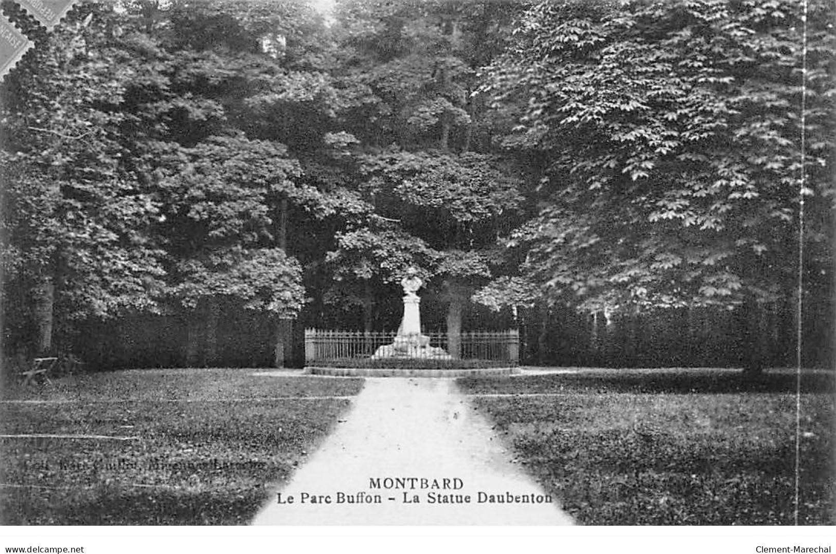MONTBARD - Le Parc Buffon - La Statue Daubenton - Très Bon état - Montbard
