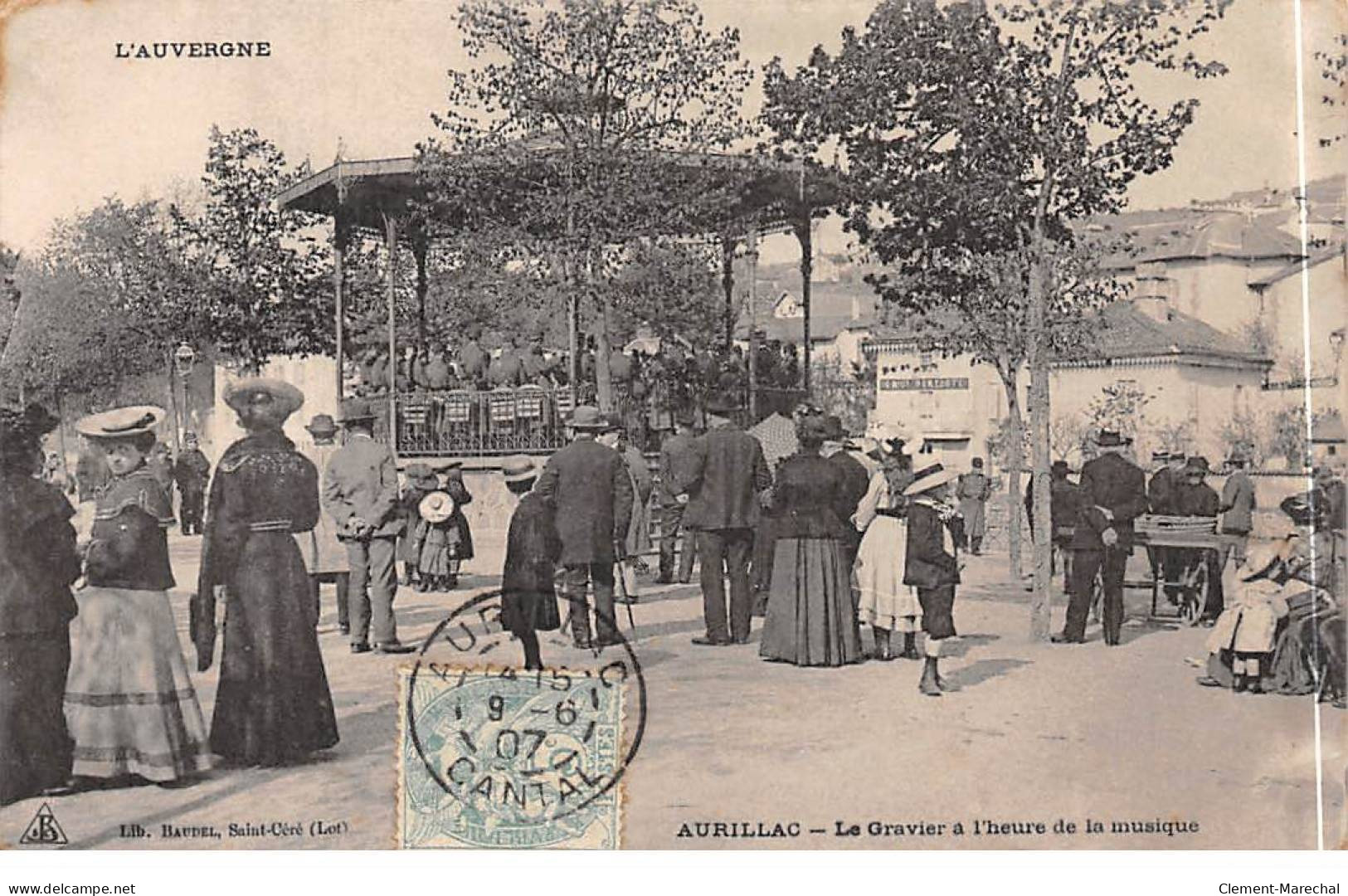 AURILLAC - Le Gravier à L'heure De La Musique - Très Bon état - Aurillac