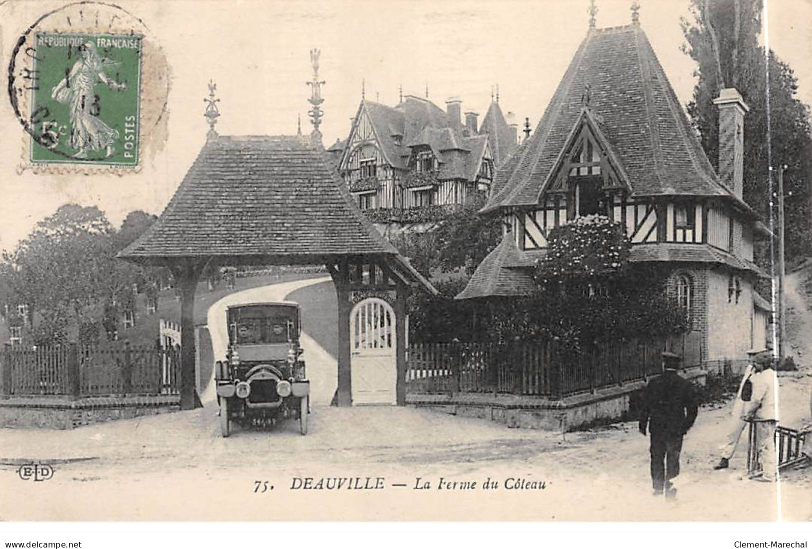 DEAUVILLE - La Ferme Des Côteau - Très Bon état - Deauville