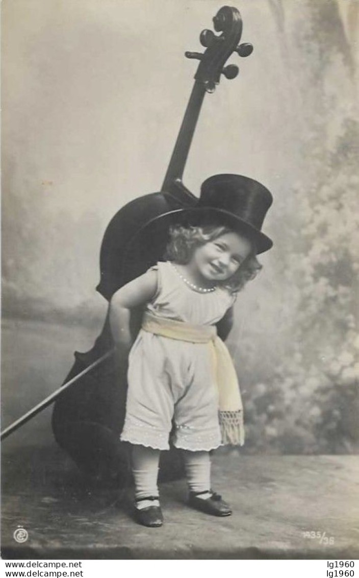 Enfant Et Violon - Kind Met Viool - Zeer Goede Staat - L'état Très Bon ! - Retratos