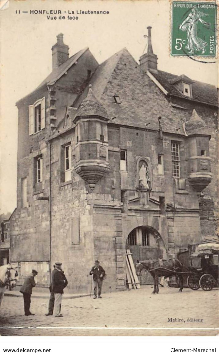 HONFLEUR - La Lieutenance - Vue De Face - état - Honfleur