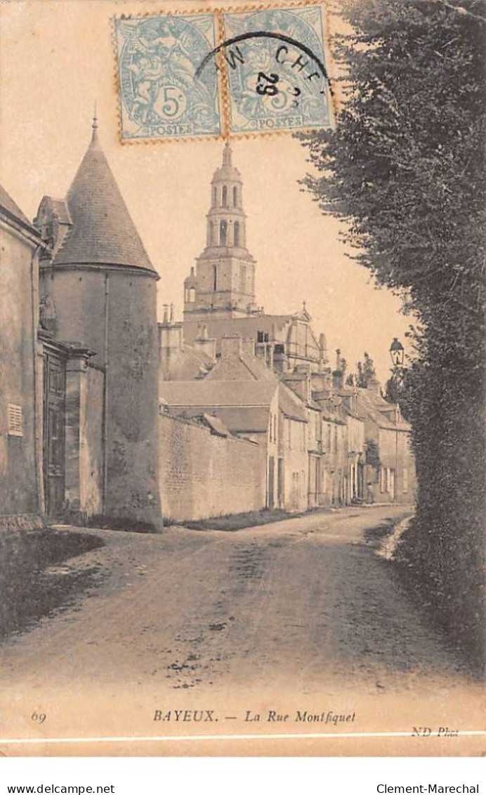BAYEUX - La Rue Montfiquet - Très Bon état - Bayeux