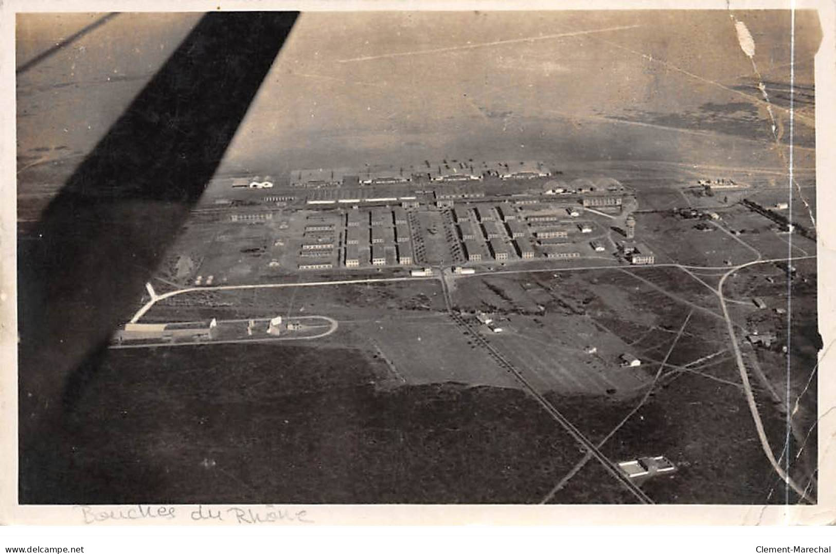 Vue Aérienne De L'Ecole De Formation D'ISTRES - état - Istres