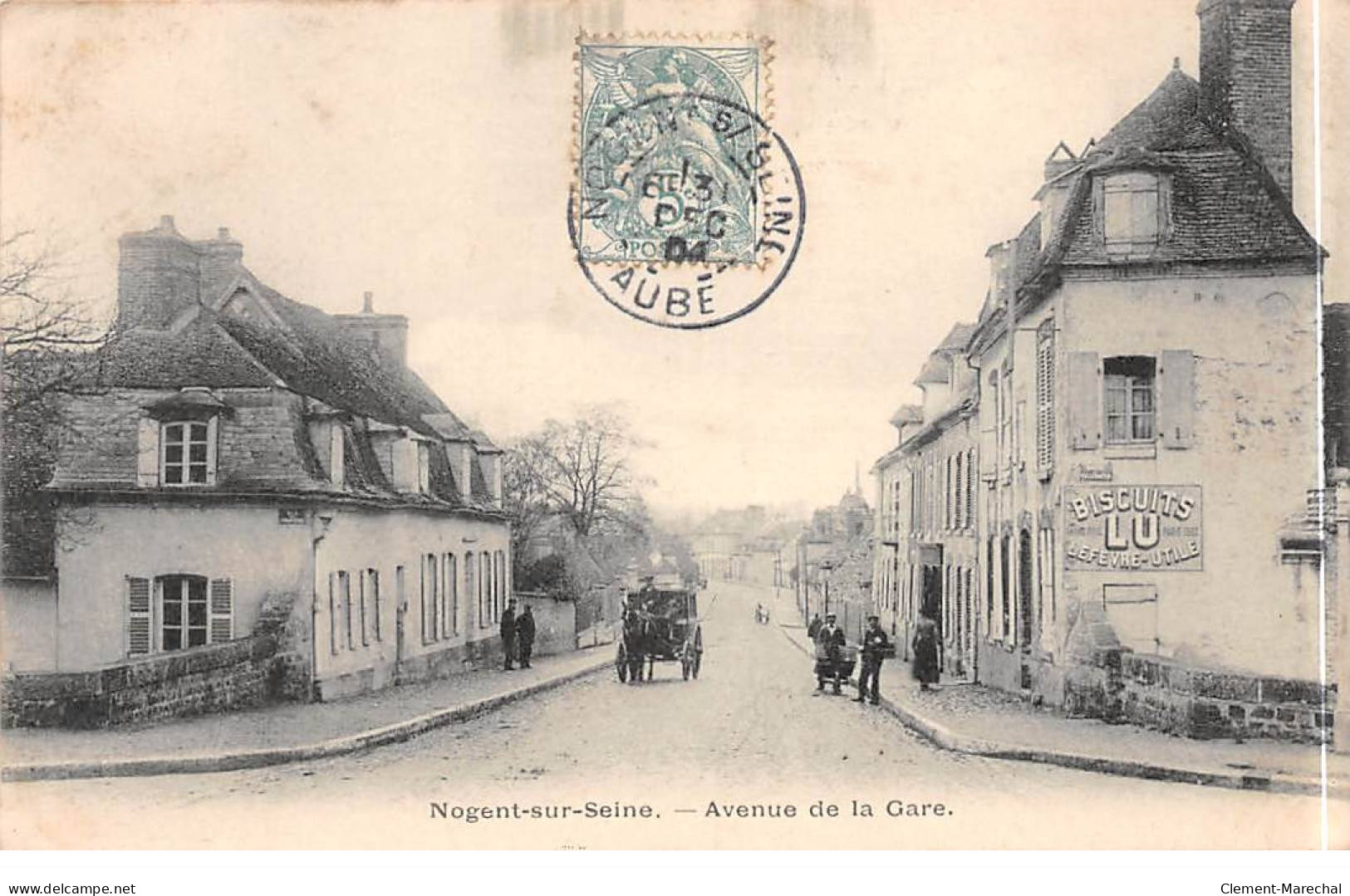 NOGENT SUR SEINE - Avenue De La Gare - état - Nogent-sur-Seine