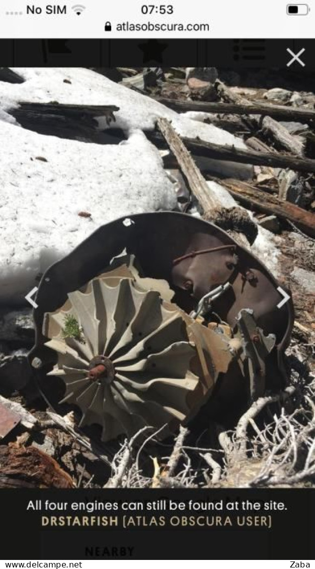 WW2 US Aircraft Part Of Boeing B17 Bomber - Aviación