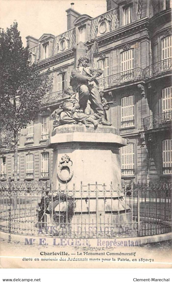 CHARLEVILLE - Le Monument Aux Morts - Très Bon état - Charleville