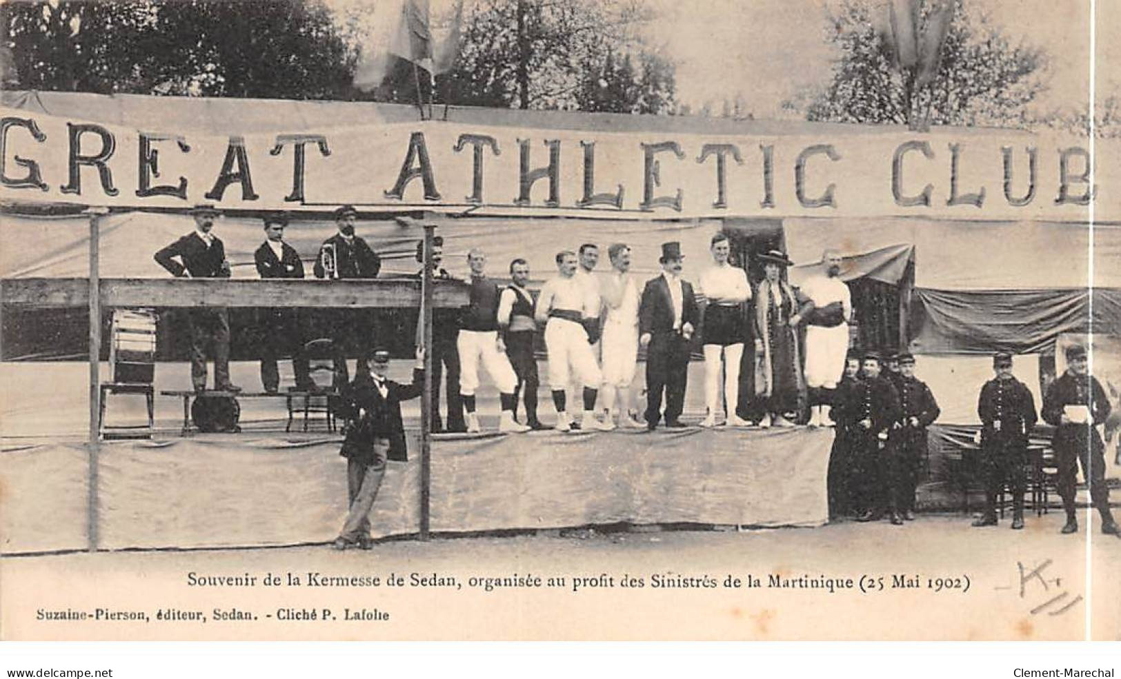 Souvenir De La Kermesse De SEDAN - 25 Mai 1902 - Très Bon état - Sedan