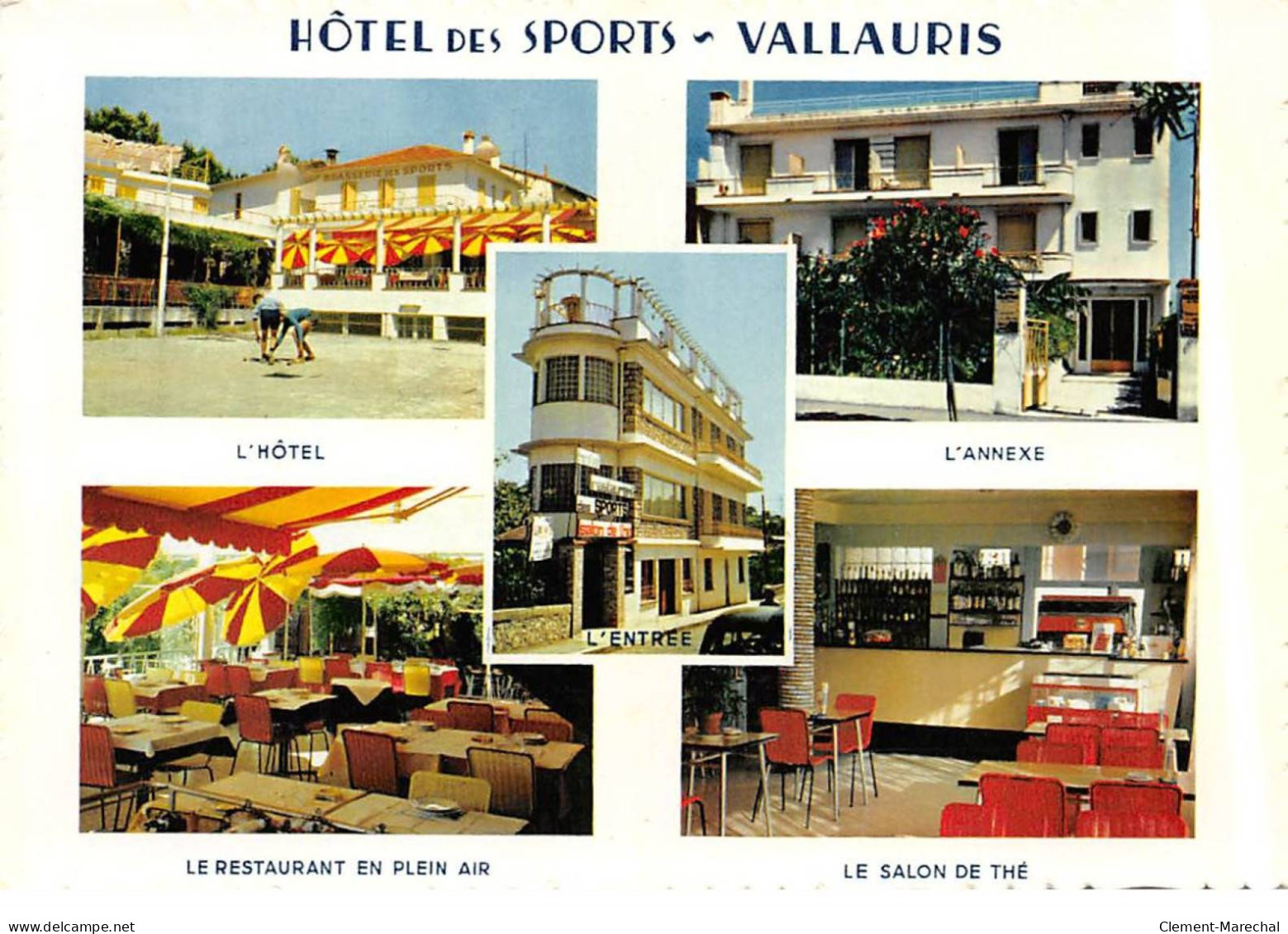 VALLAURIS - Hôtel Des Sports - Très Bon état - Vallauris