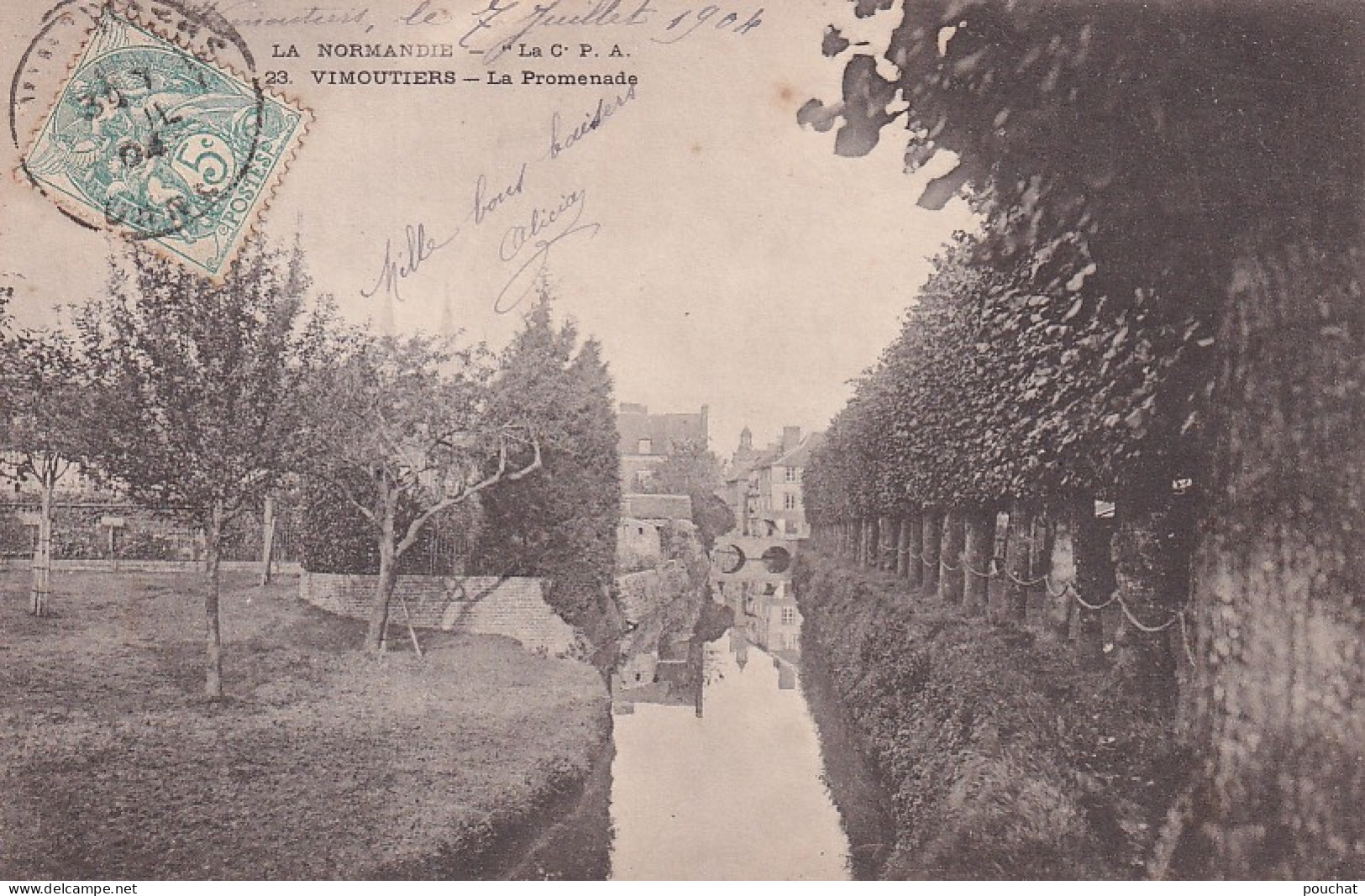 ZA Nw-(61) VIMOUTIERS - LA PROMENADE - Vimoutiers