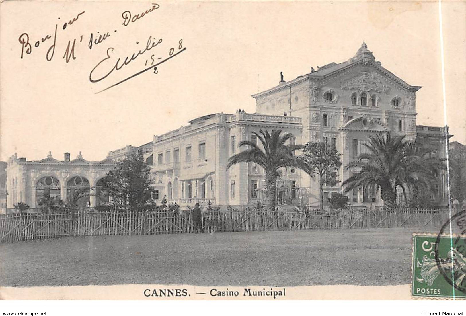 CANNES - Casino Municipal - Très Bon état - Cannes
