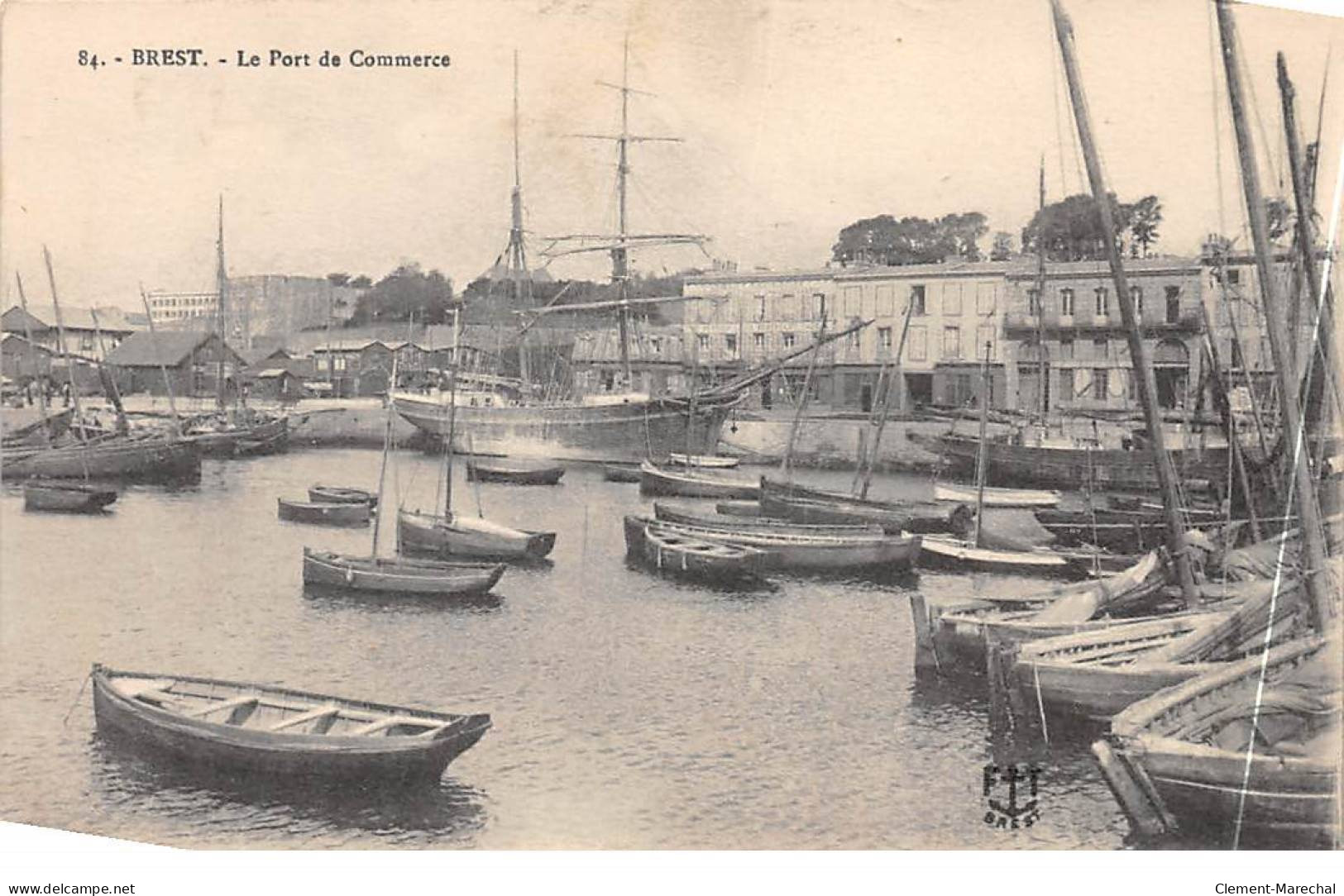 BREST - Le Port De Commerce - Très Bon état - Brest