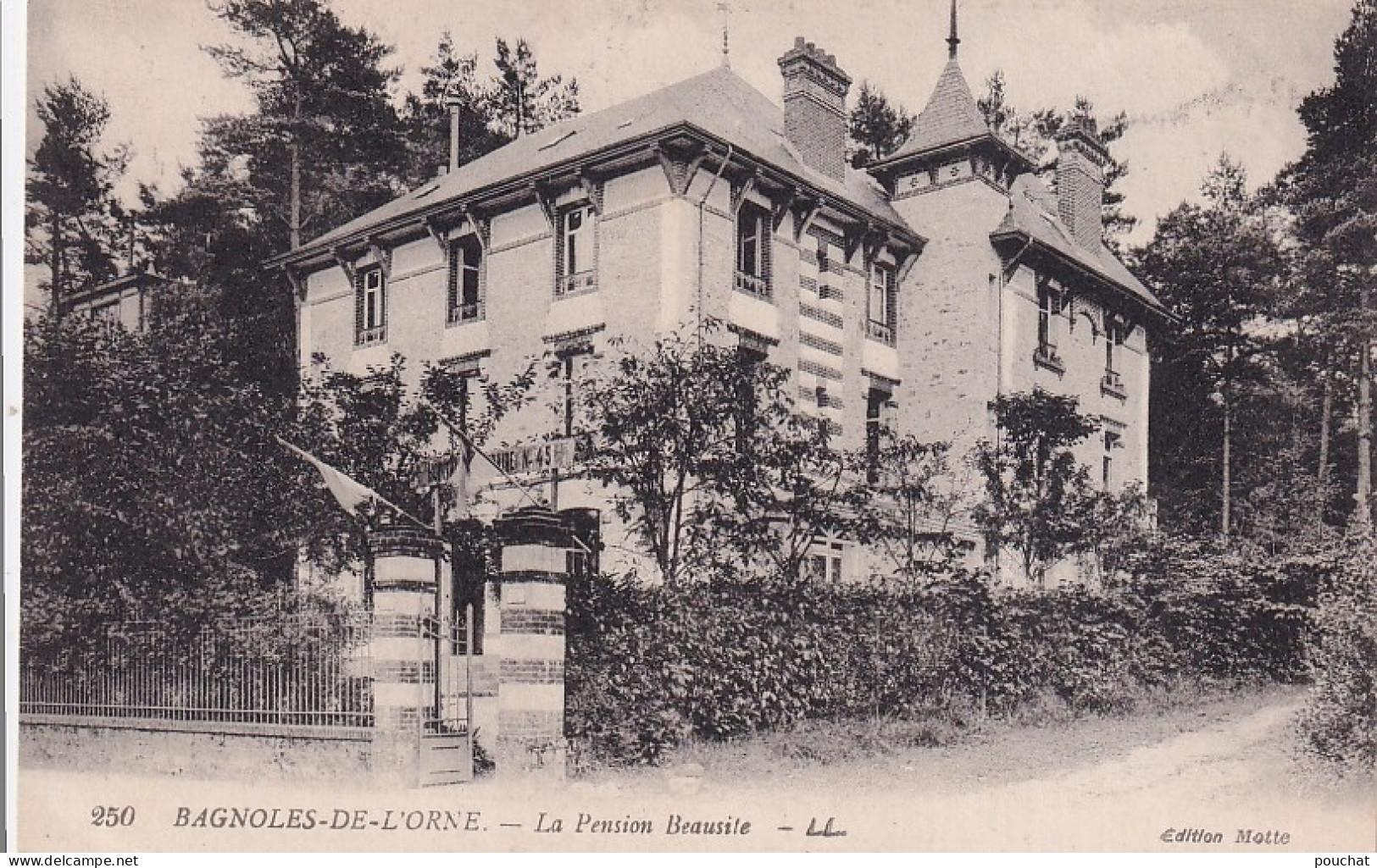 ZA Nw-(61) BAGNOLES DE L'ORNE - LA PENSION BEAUSITE - Bagnoles De L'Orne