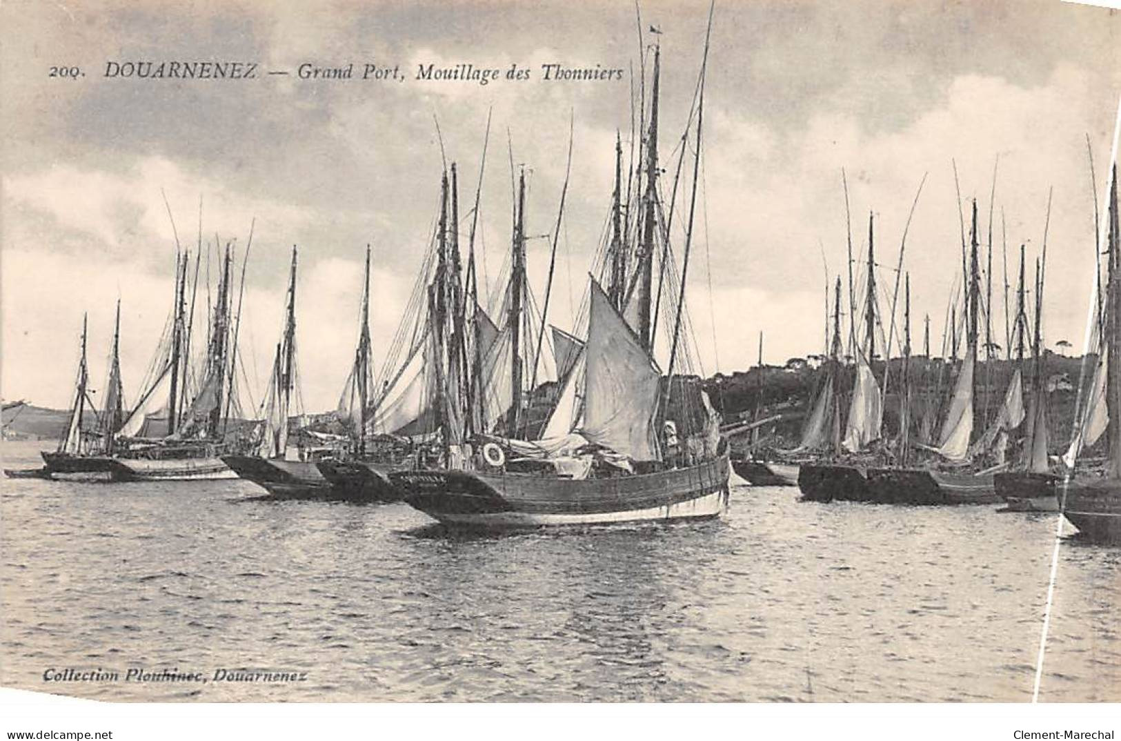 DOUARNENEZ - Grand Port - Mouillage Des Thonniers - Très Bon état - Douarnenez