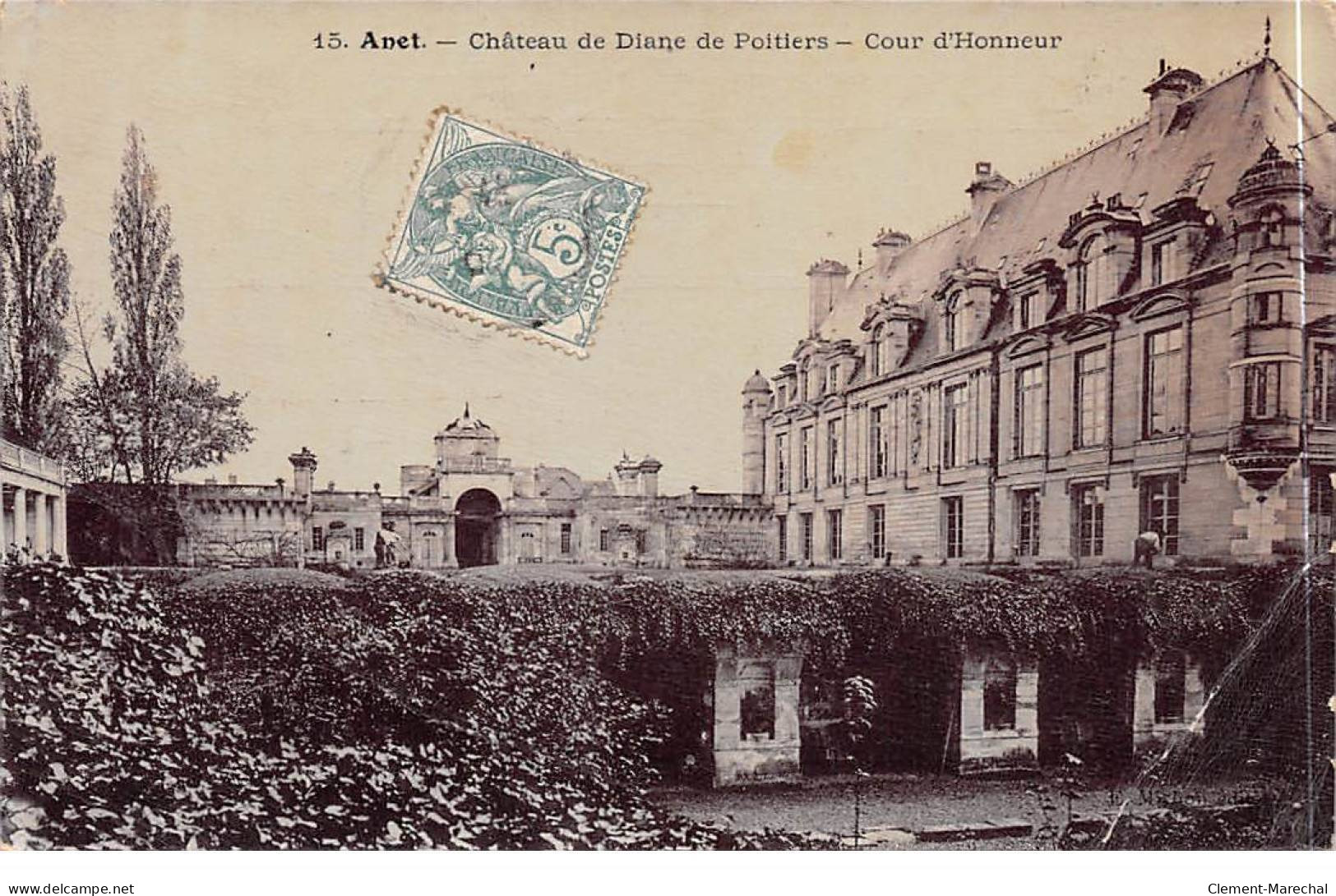 ANET - Château De Diane De Poitiers - état - Anet