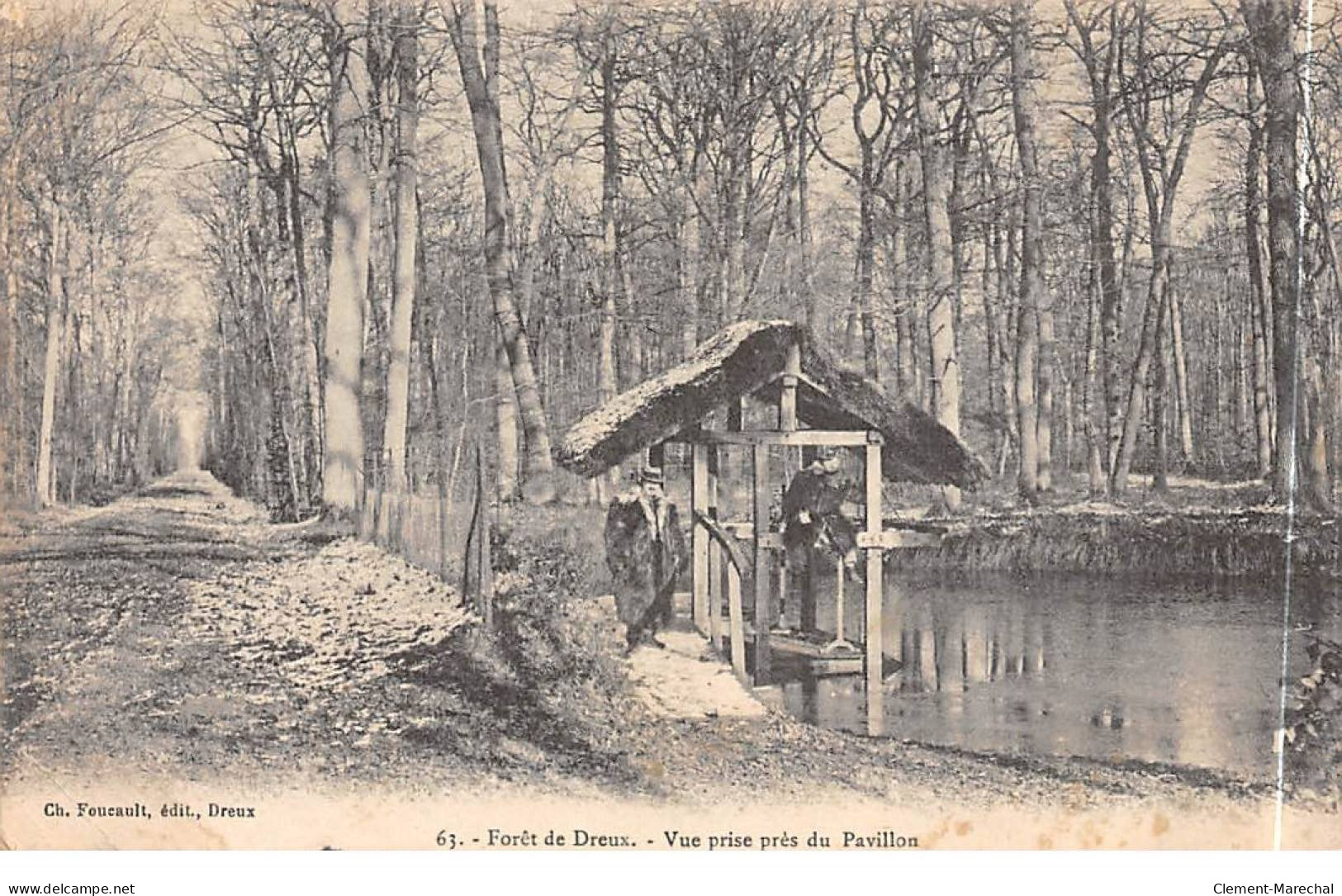 Forêt De DREUX - Vue Prise Près Du Pavillon - état - Dreux