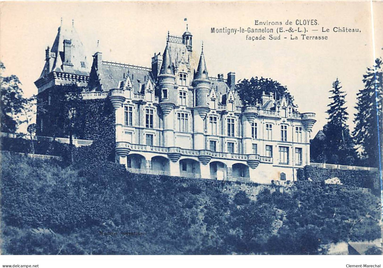 MONTIGNY LE GANNELON - Le Château - Très Bon état - Montigny-le-Gannelon