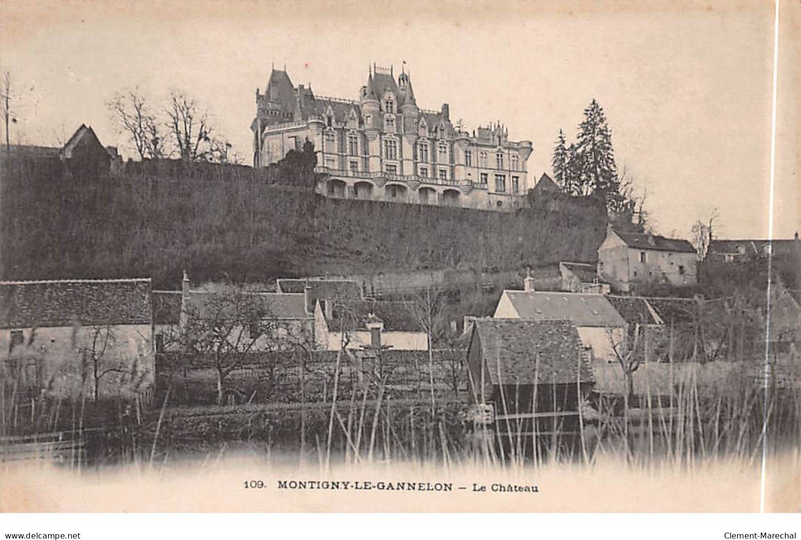 MONTIGNY LE GANNELON - Le Château - Très Bon état - Montigny-le-Gannelon