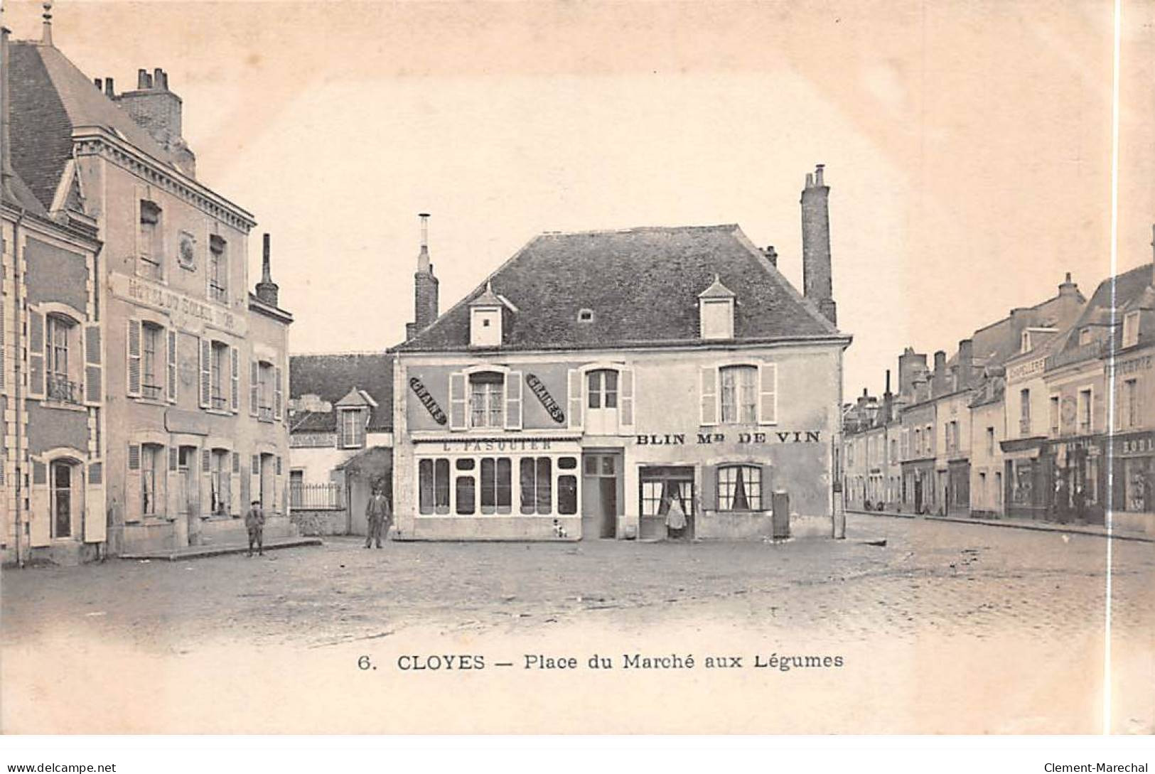 CLOYES - Place Du Marché Aux Légumes - Très Bon état - Cloyes-sur-le-Loir