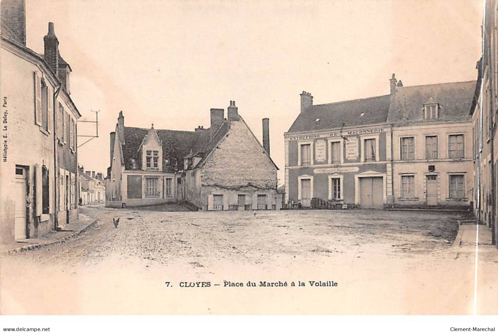 CLOYES - Place Du Marché à La Volaille - Très Bon état - Cloyes-sur-le-Loir