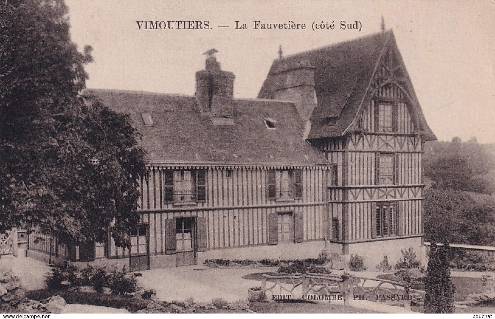 ZA Nw-(61) VIMOUTIERS - LA FAUVETIERE ( COTE SUD ) - Vimoutiers