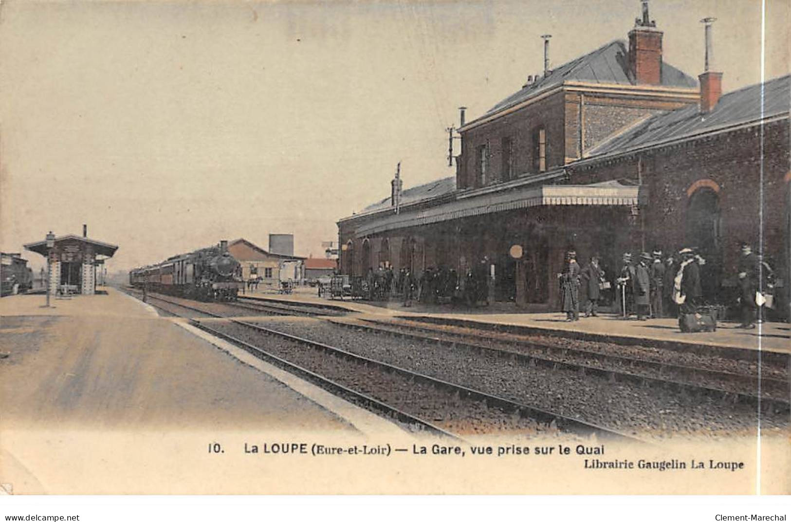 LA LOUPE - La Gare, Vue Prise Sur Le Quai - état - La Loupe