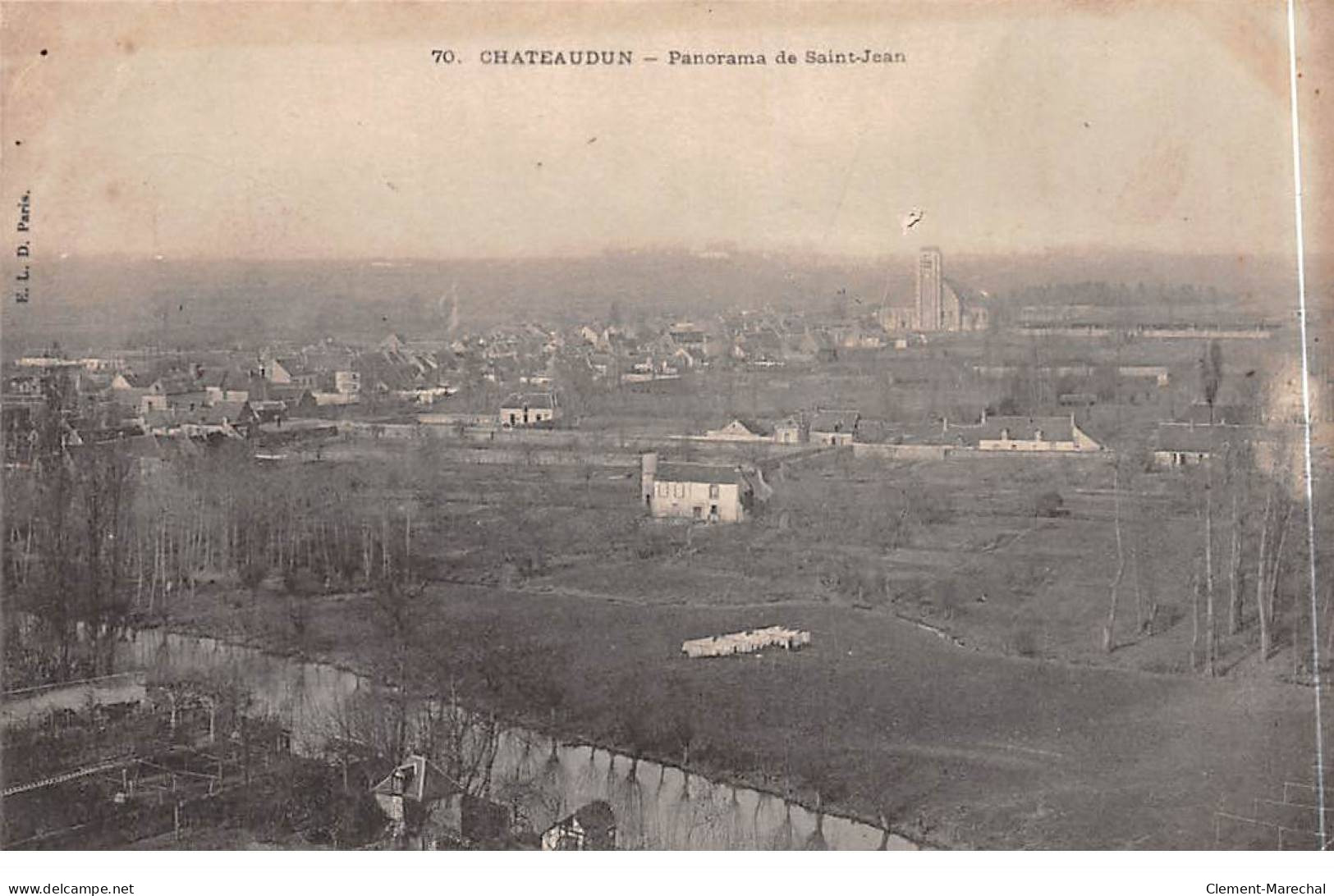 CHATEAUDUN - Panorama De Saint Jean - Très Bon état - Chateaudun