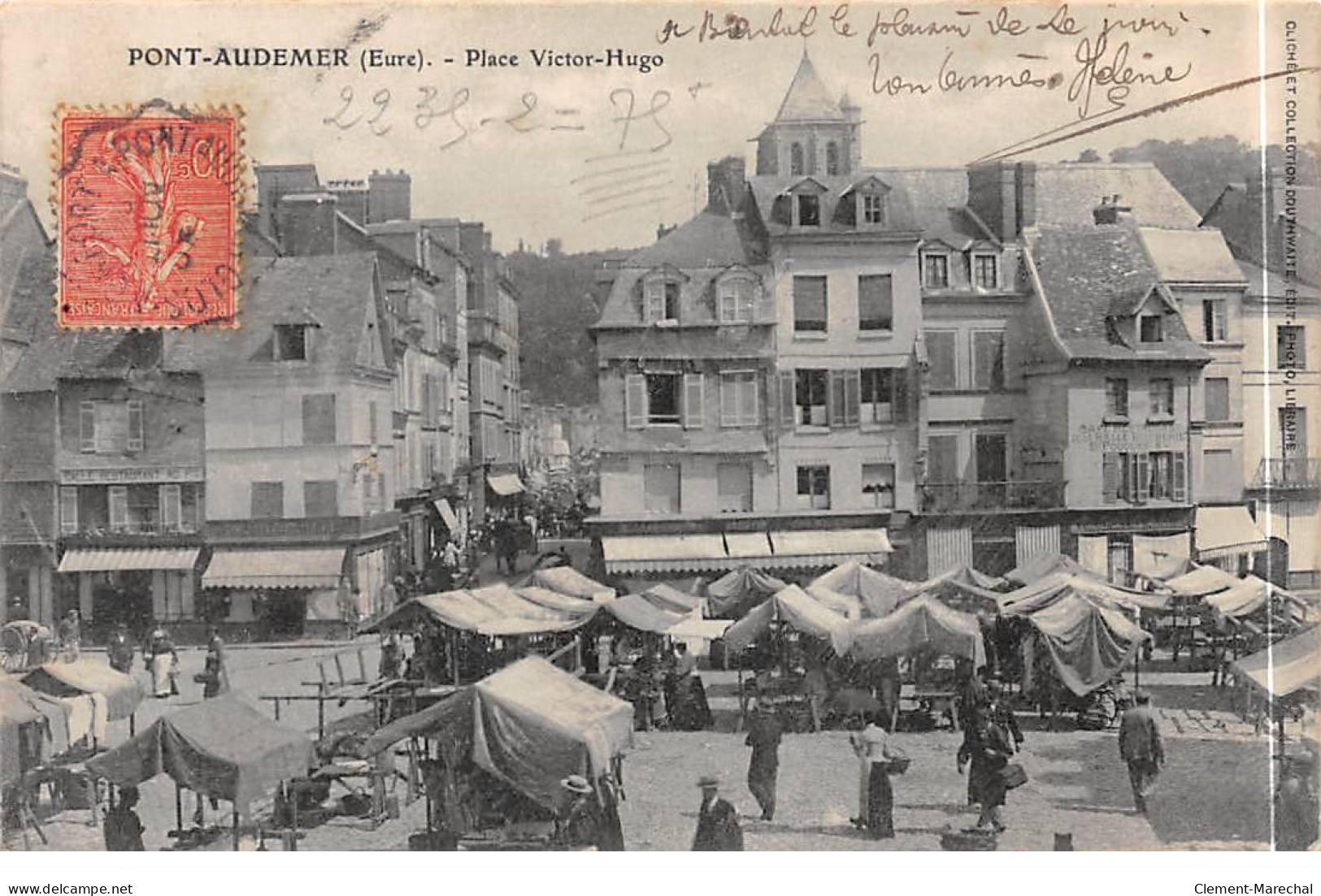 PONT AUDEMER - Place Victor Hugo - Très Bon état - Pont Audemer