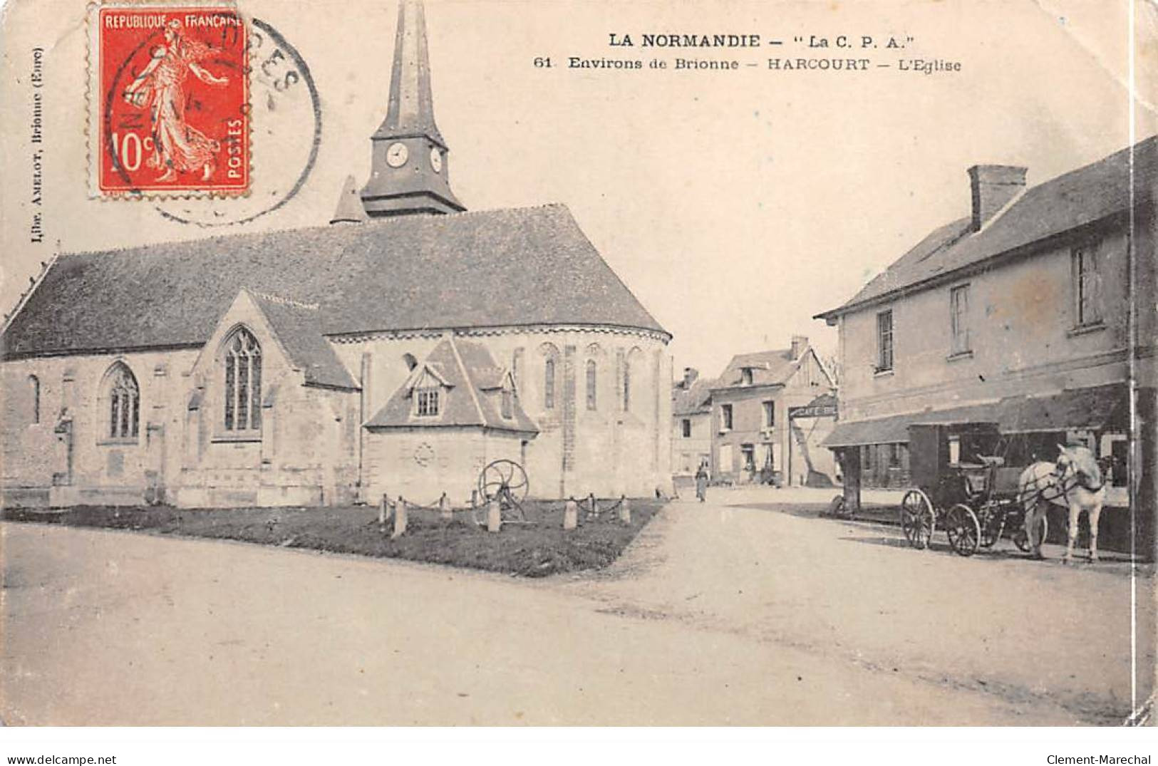 HARCOURT - L'Eglise - état - Harcourt