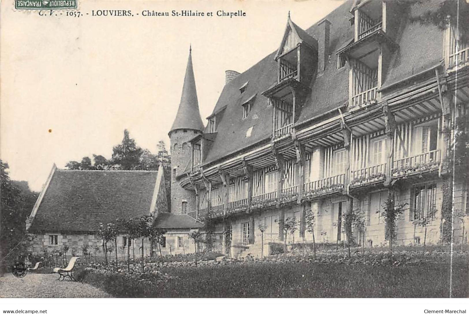 LOUVIERS - Château Saint Hilaire Et Chapelle - Très Bon état - Louviers