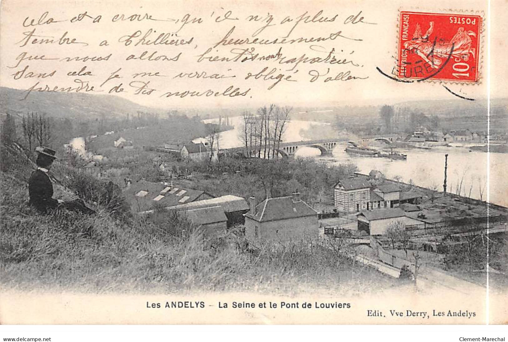 LES ANDELYS - La Seine Et Le Pont De Louviers - Très Bon état - Les Andelys