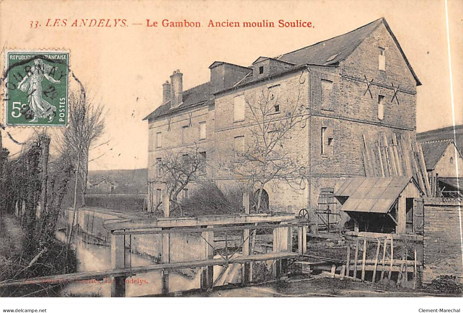 LES ANDELYS - Le Gambon - Ancien Moulin Soulice - Très Bon état - Les Andelys