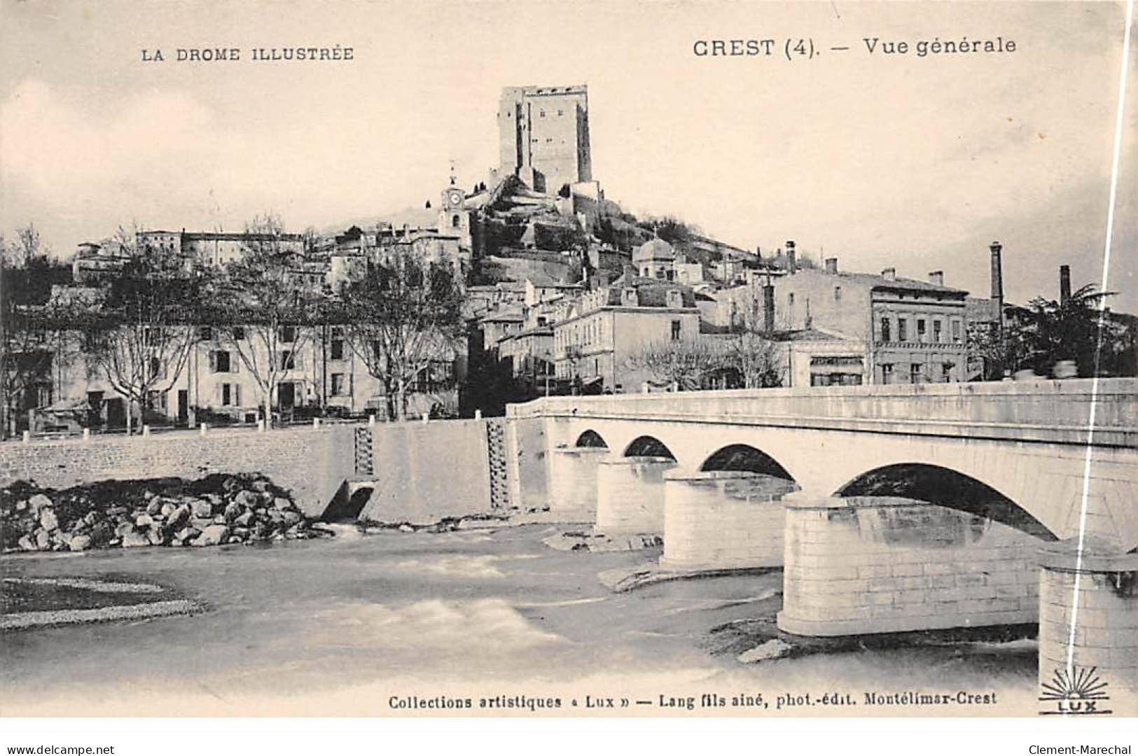 CREST - Vue Générale - Très Bon état - Crest