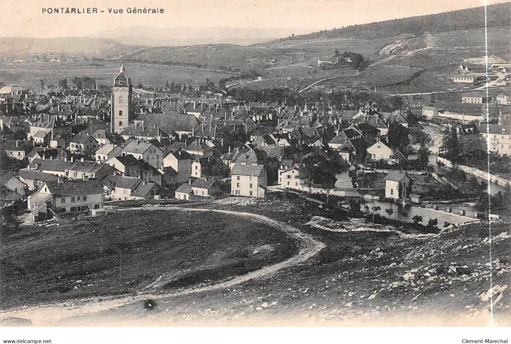 PONTARLIER - Vue Générale - Très Bon état - Pontarlier