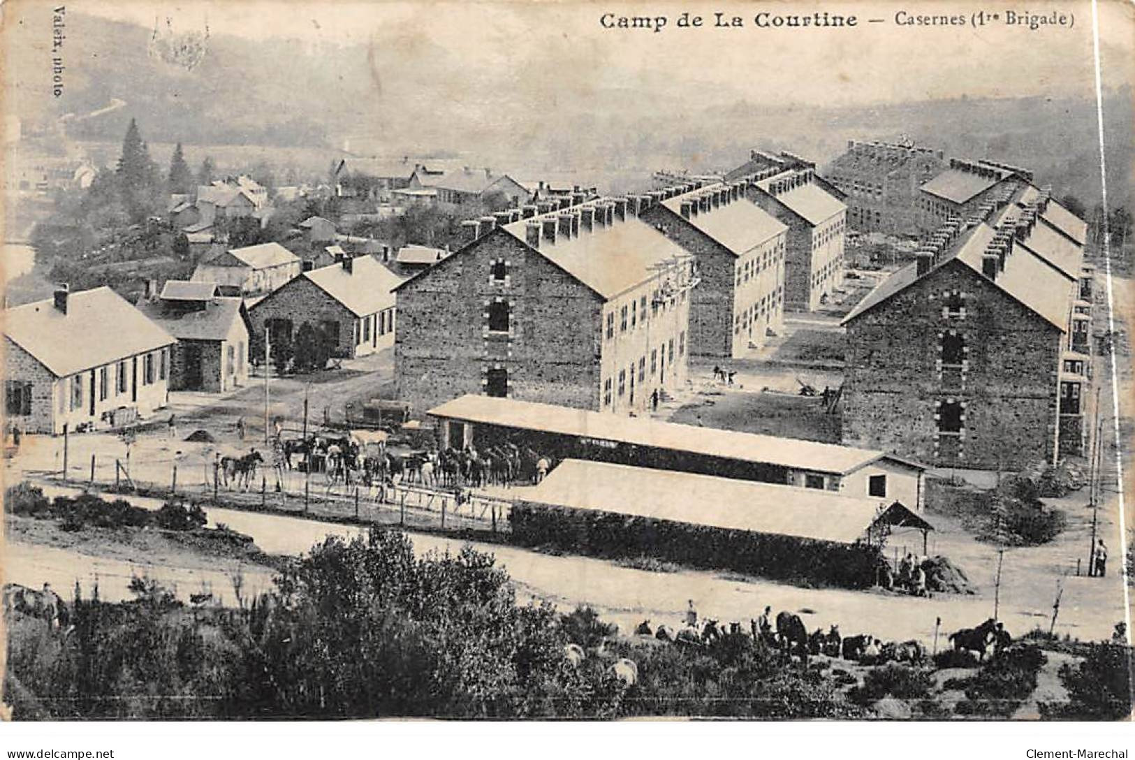 Camp De LA COURTINE - Casernes - état - La Courtine