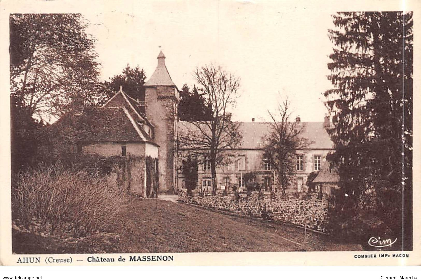 AHUN - Château De Massenon - Très Bon état - Other & Unclassified