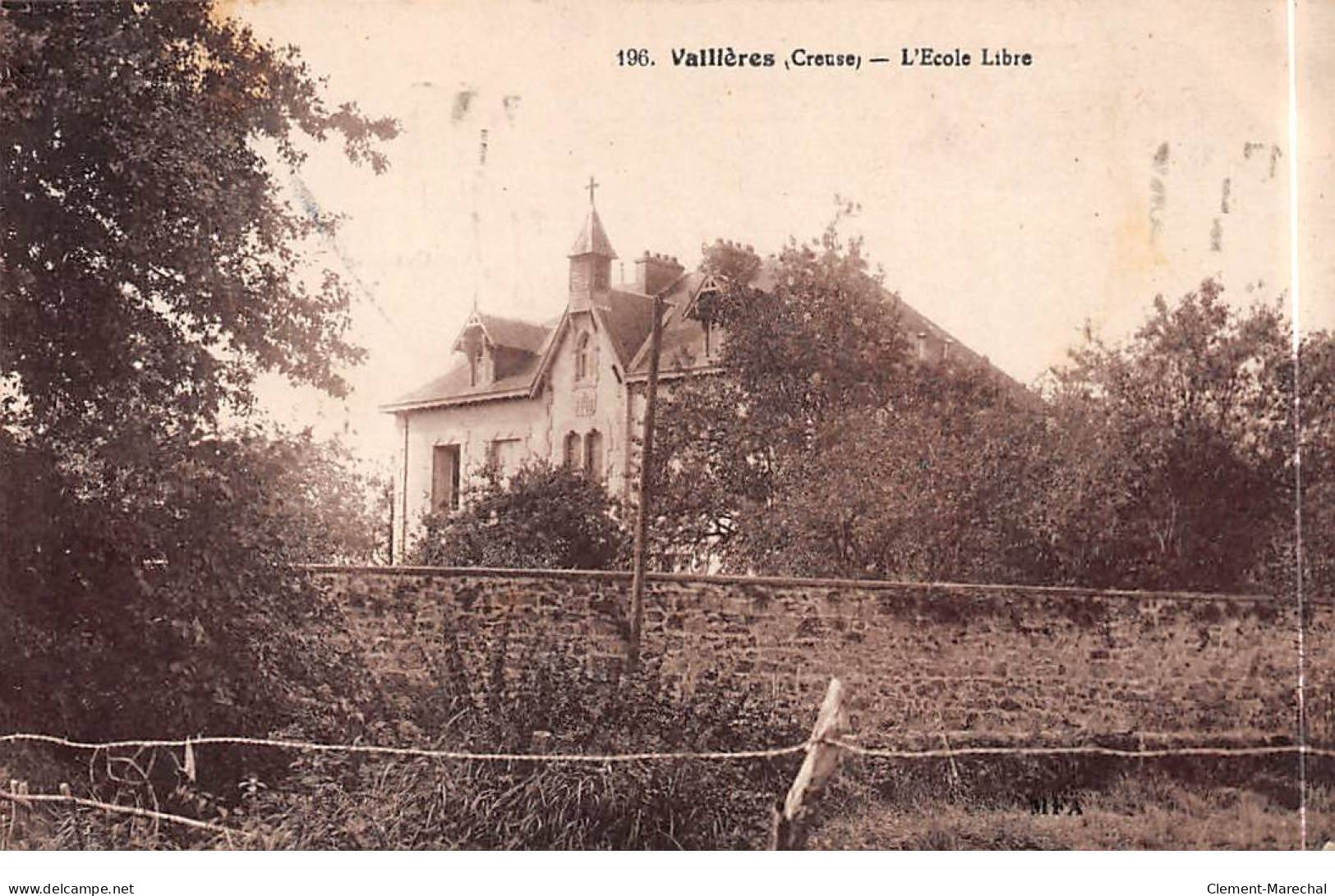 VALLIERES - L'Ecole Libre - Très Bon état - Other & Unclassified