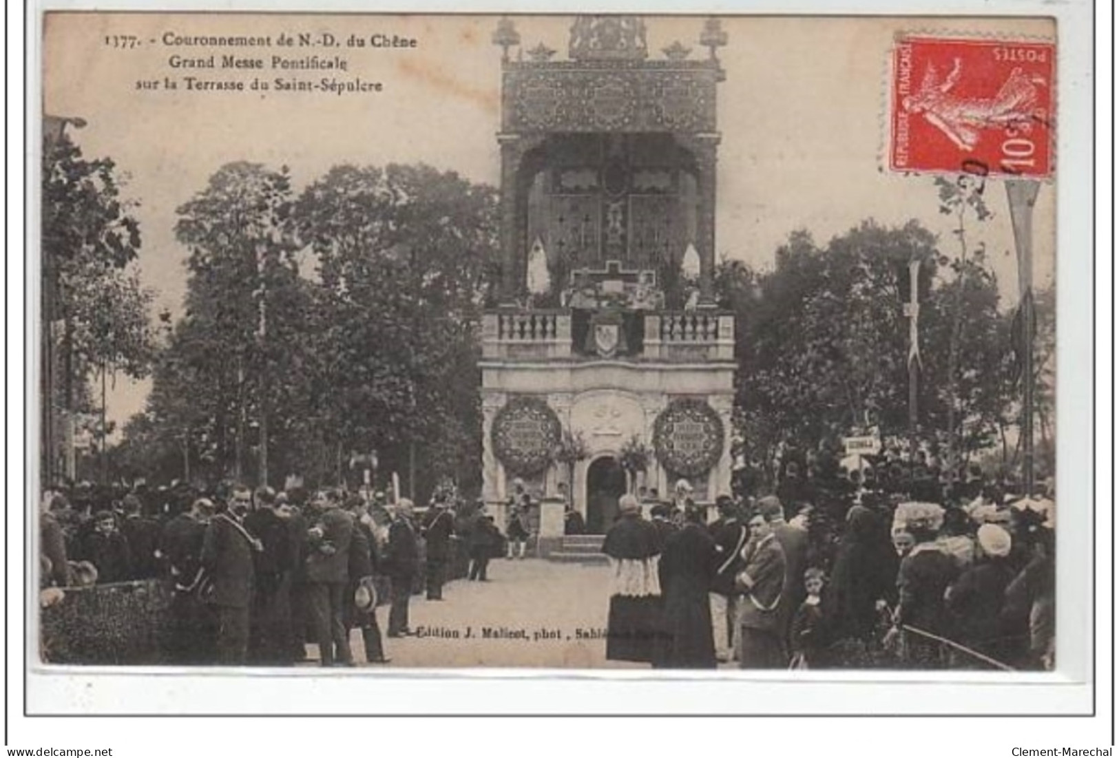 Couronnement De N-D- Du Chêne - Très Bon état - Sable Sur Sarthe