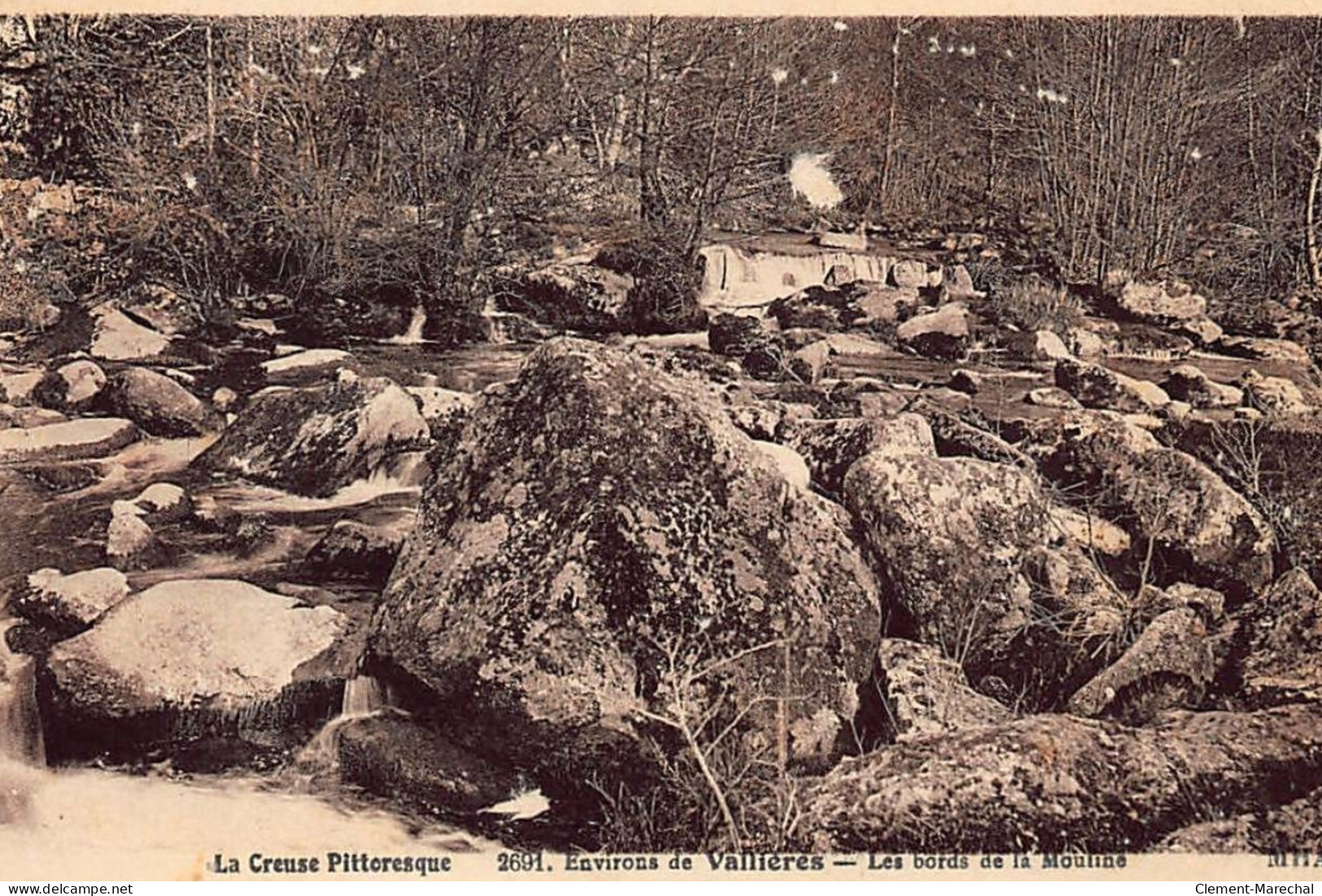 Environs De VALLIERES : Les Bords De La Mouline - Tres Bon Etat - Other & Unclassified