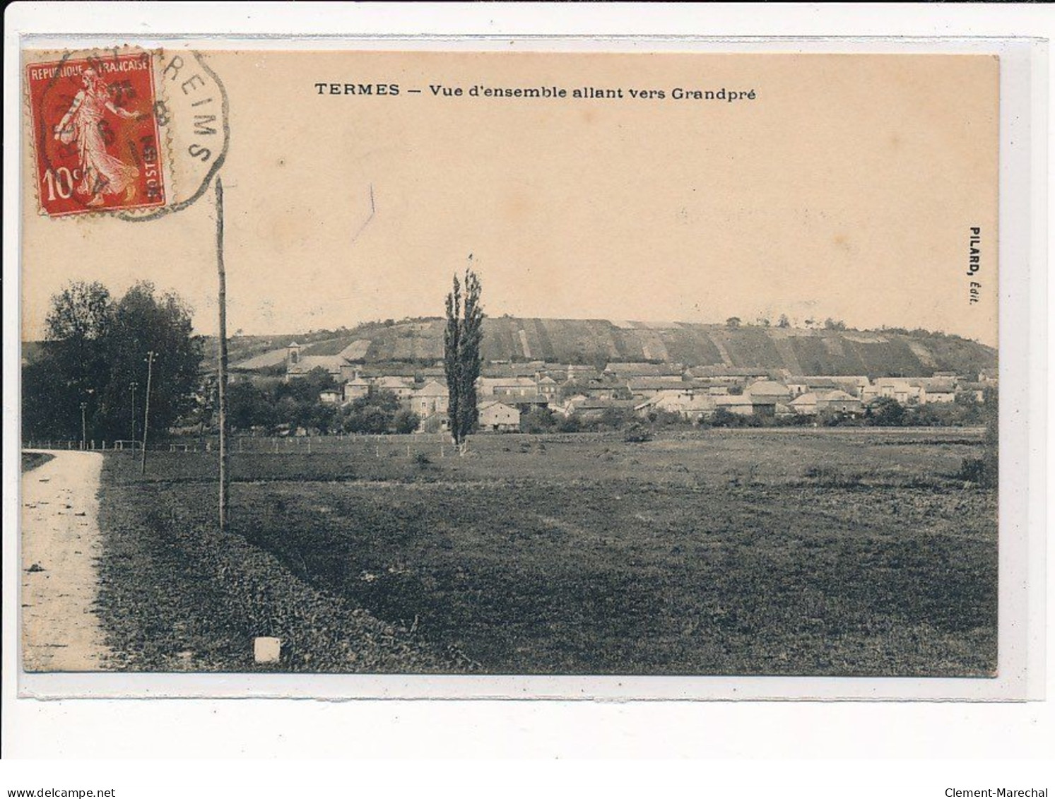 TERMES : Vue D'ensemble Allant Vers Grandpré - Très Bon état - Sonstige & Ohne Zuordnung