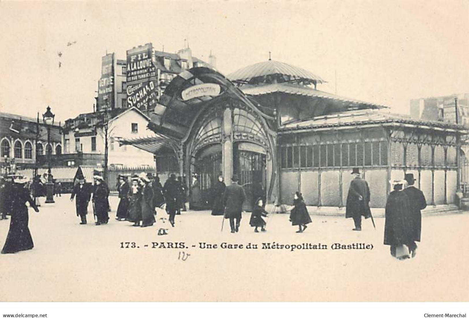 PARIS - Une Gare Du Métropolitain - Bastille - Très Bon état - Distretto: 11