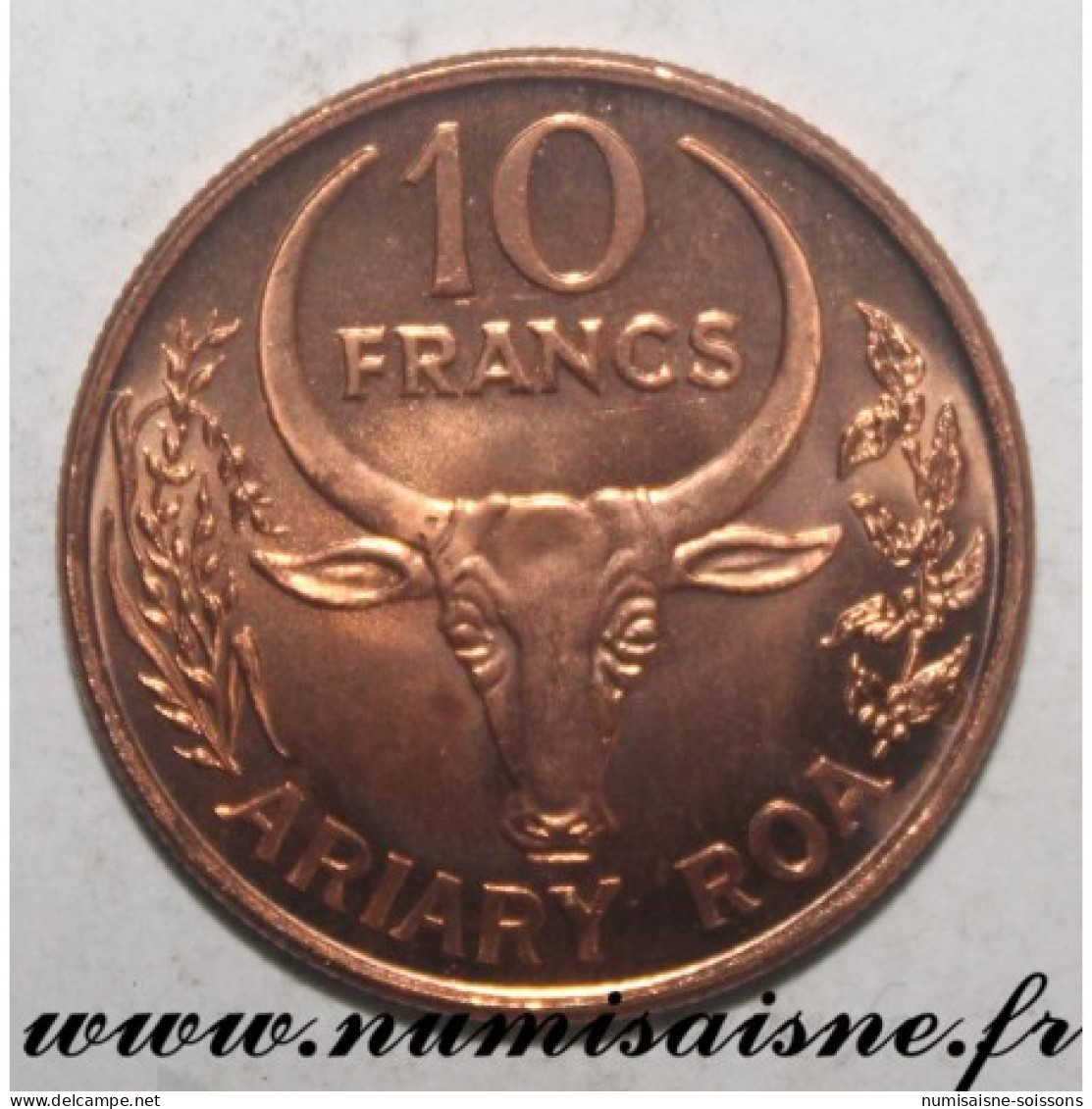 MADAGASCAR - KM 22 - 10 FRANCS 1996 - SPL - Madagaskar