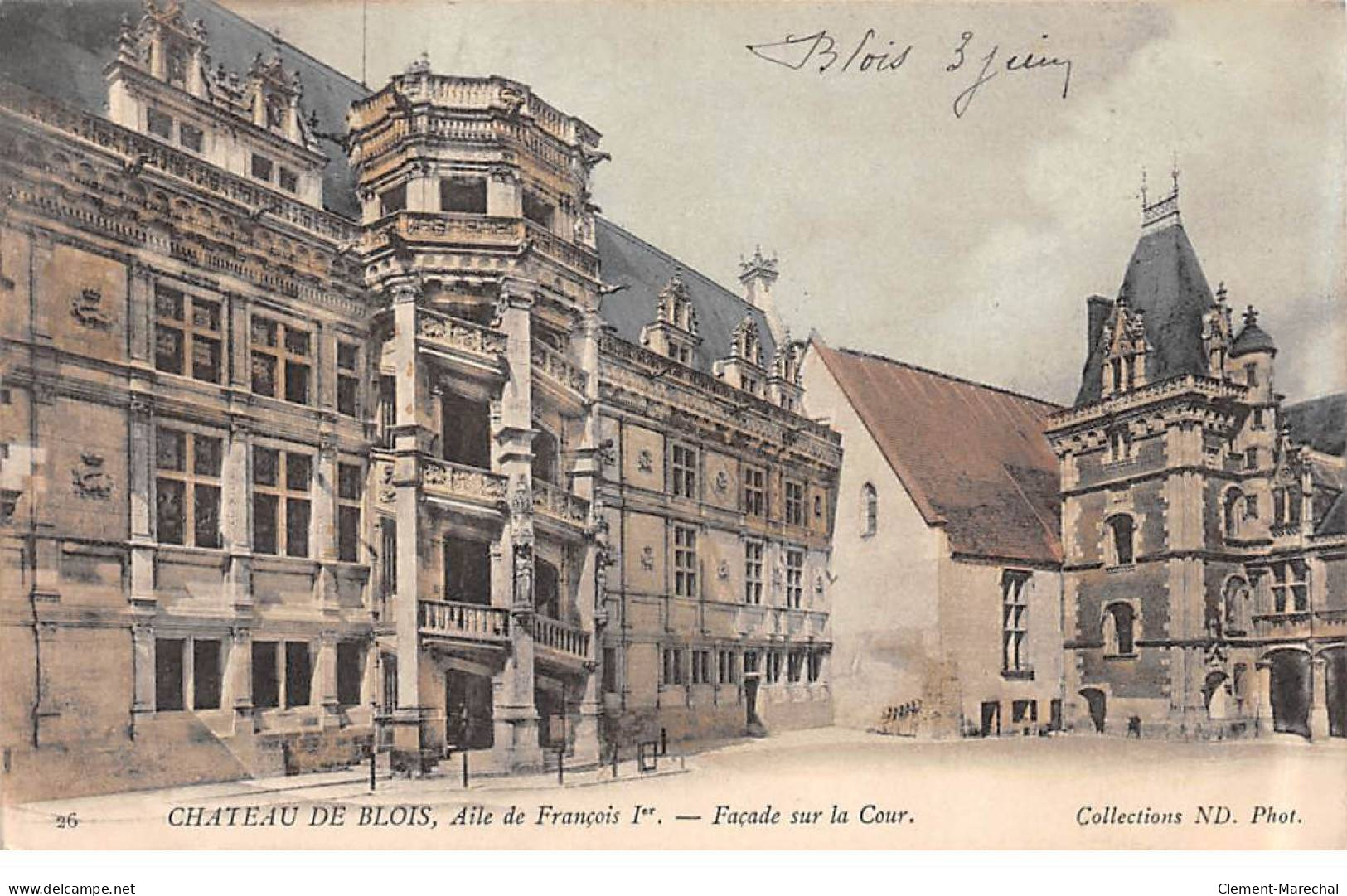 Château De BLOIS - Aile De François 1er - Façade Sur La Cour - Très Bon état - Blois